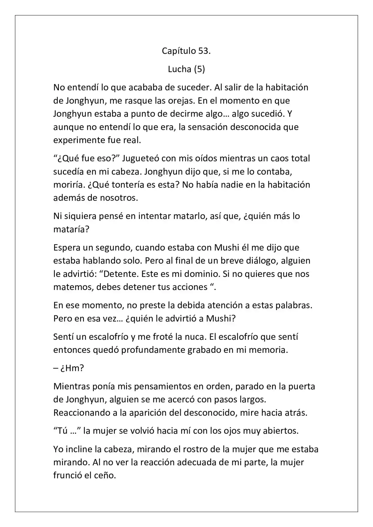 Possessing Nothing (Novela) - Capítulo 53 - Página 1 - LectorTMOo