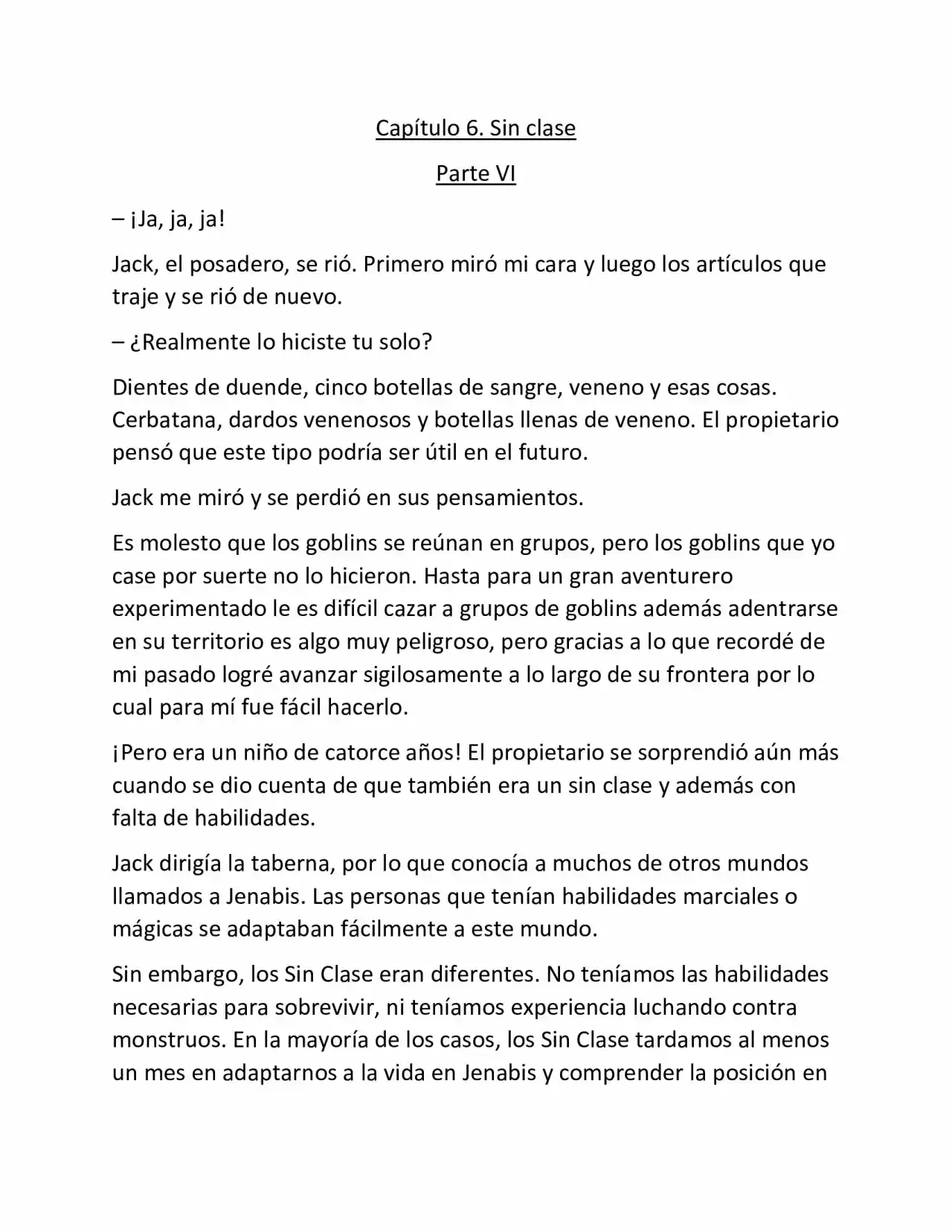 Possessing Nothing (Novela) - Capítulo 6 - Página 1 - LectorTMOo