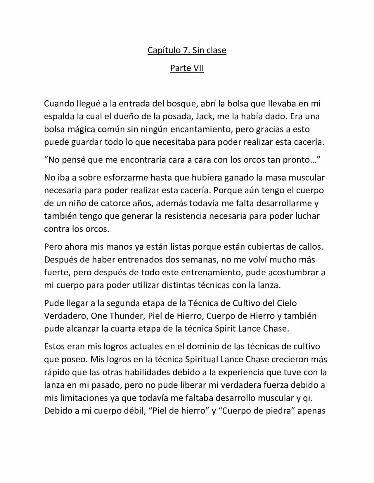 Possessing Nothing (Novela) - Capítulo 7 - Página 1 - LectorTMOo