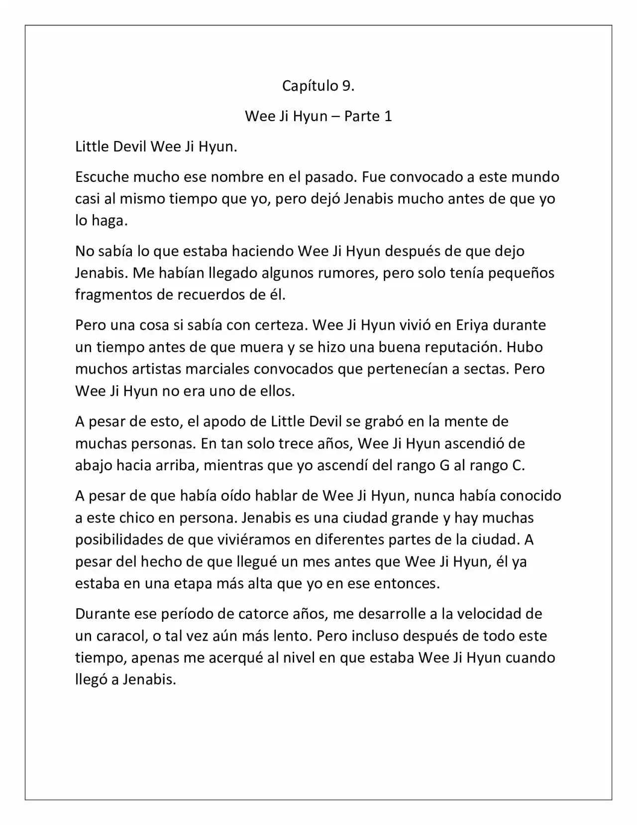 Possessing Nothing (Novela) - Capítulo 9 - Página 1 - LectorTMOo