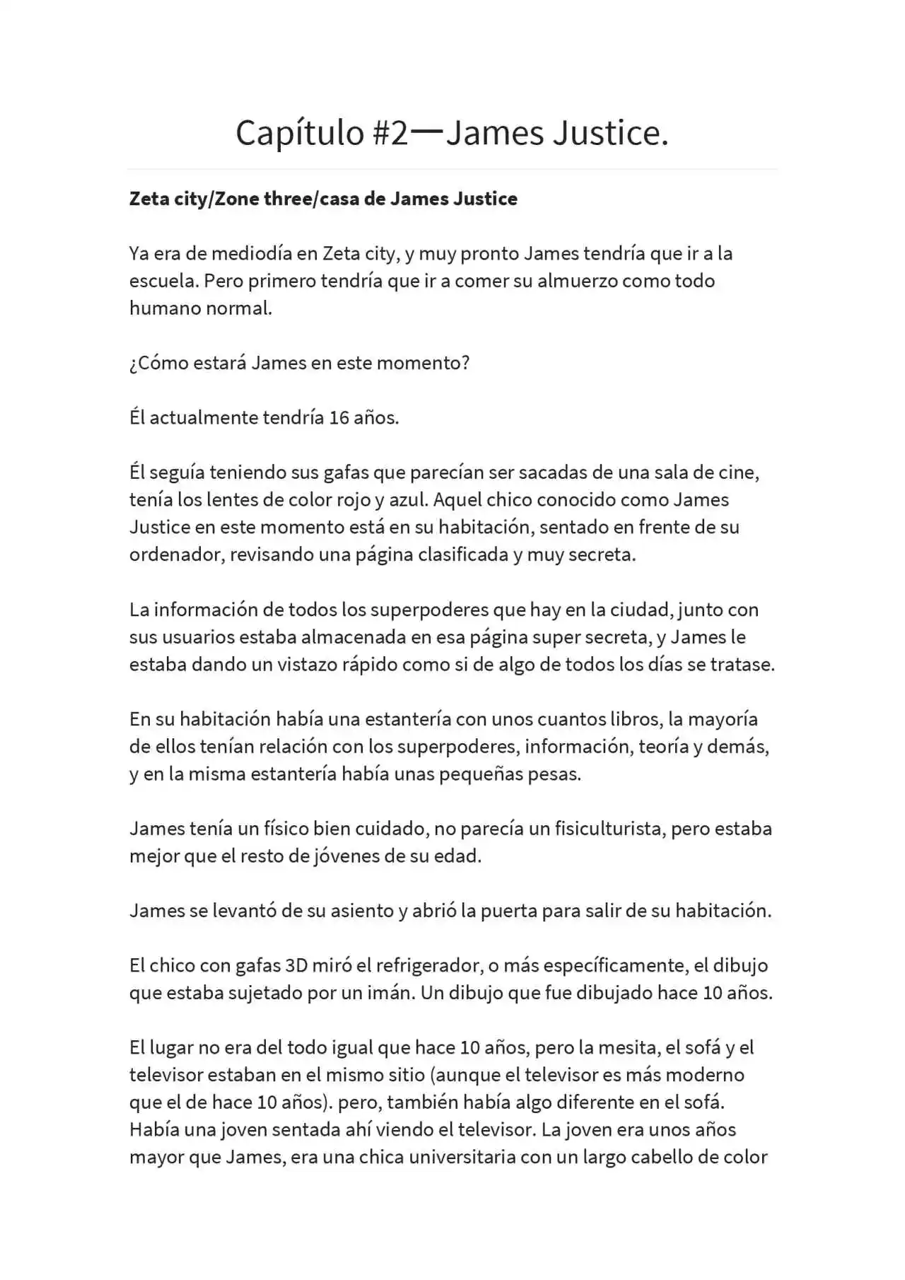 POWER JUSTICE (Novela) - Capítulo 2 - Página 2 - LectorTMOo