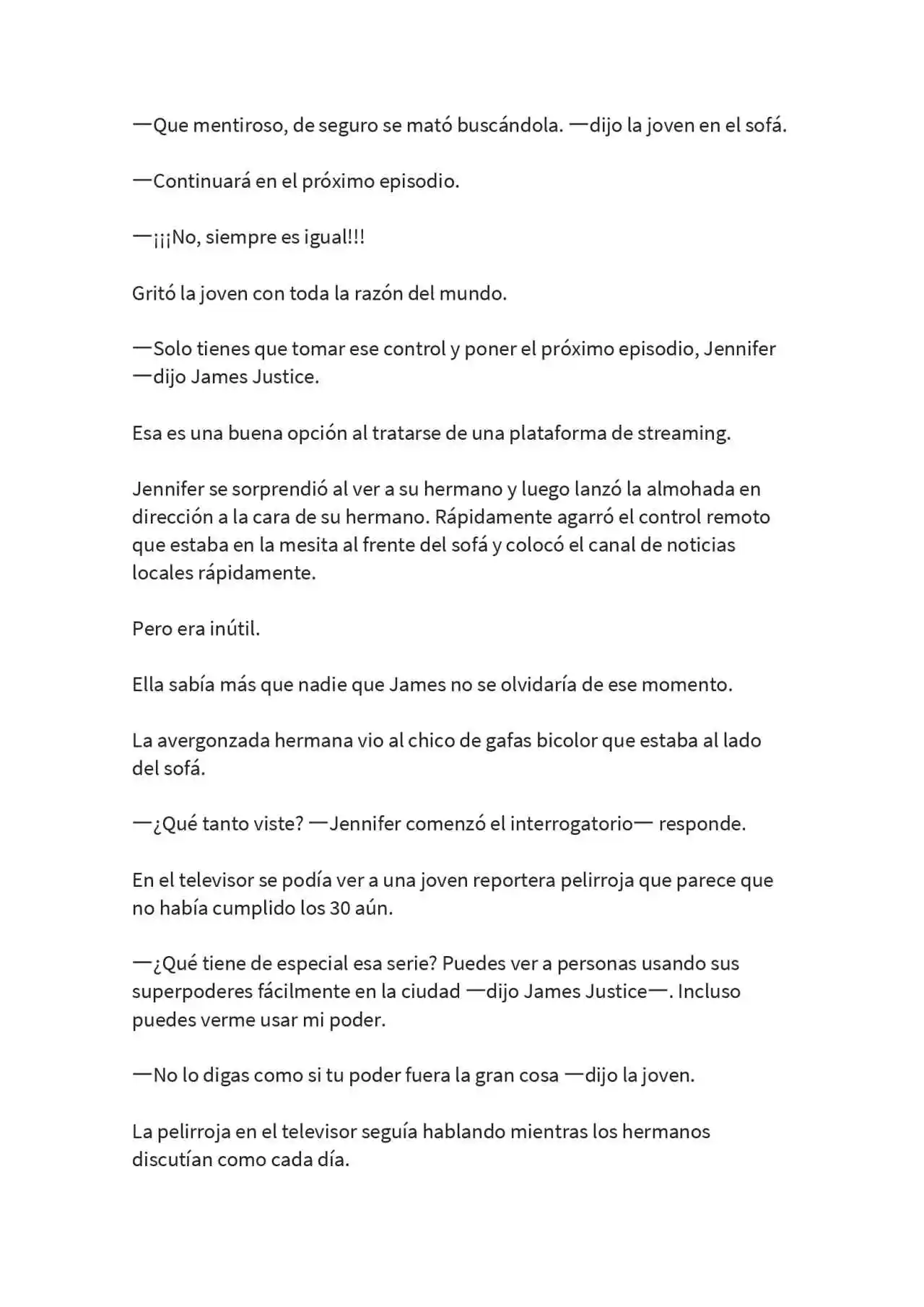 POWER JUSTICE (Novela) - Capítulo 2 - Página 5 - LectorTMOo
