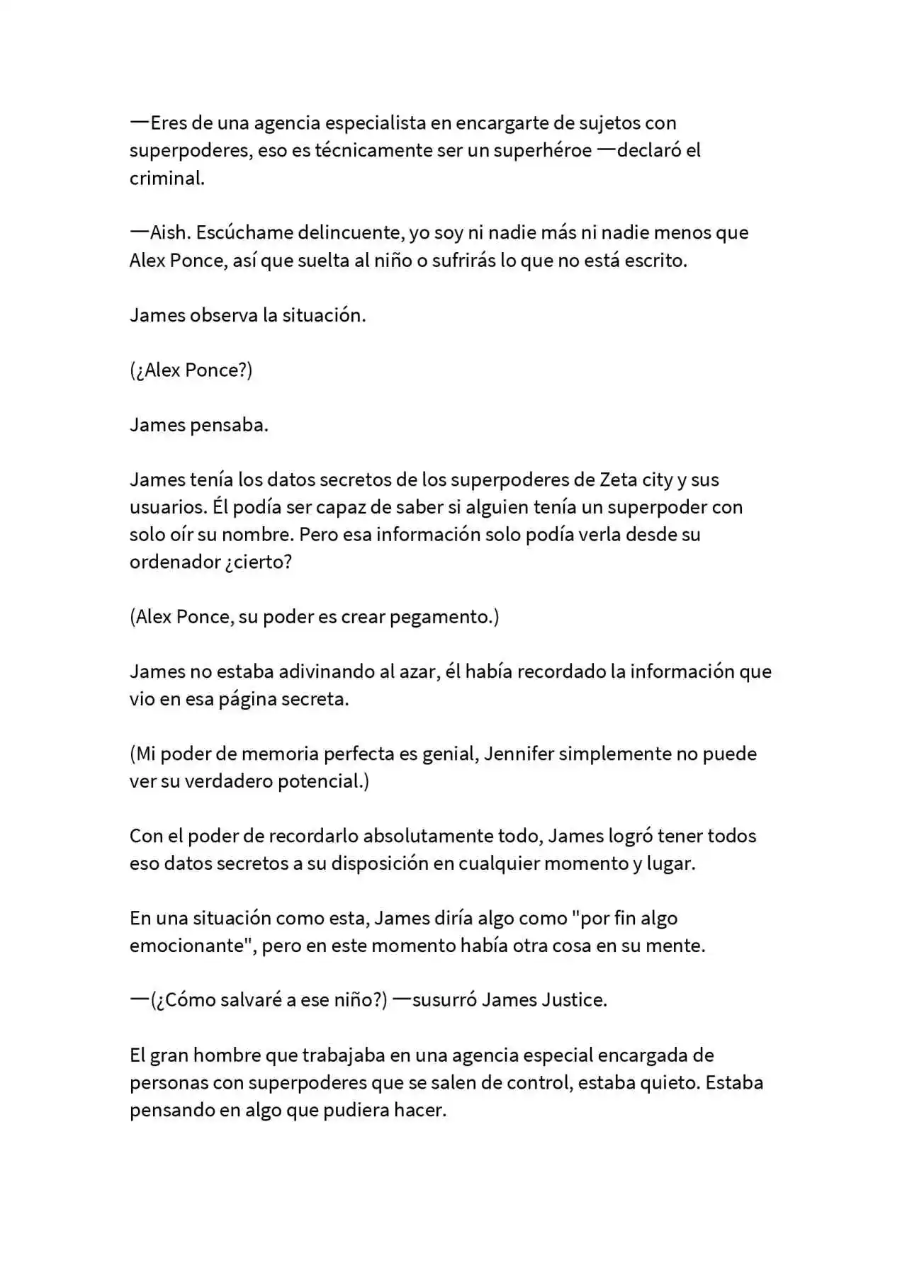 POWER JUSTICE (Novela) - Capítulo 3 - Página 4 - LectorTMOo