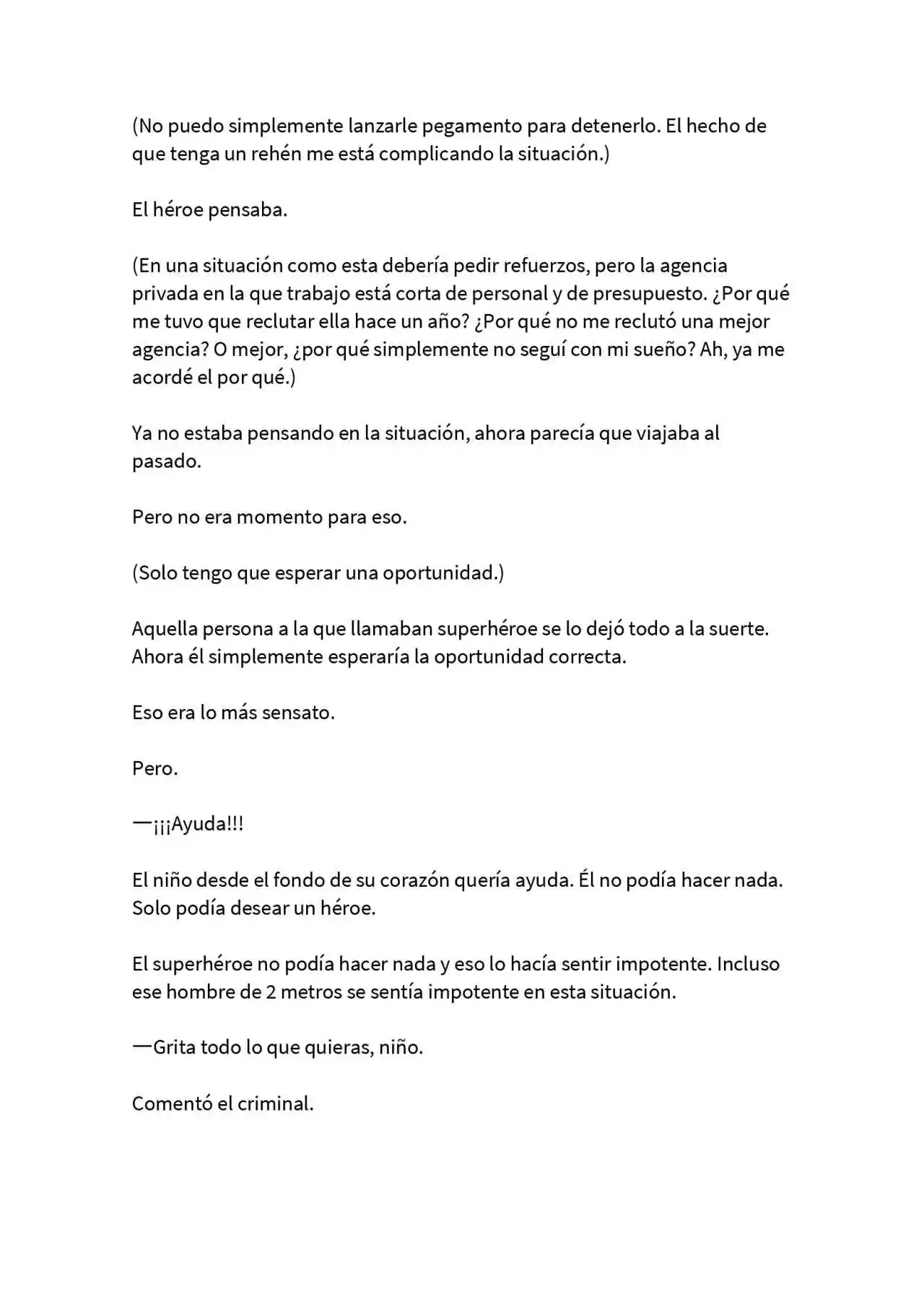 POWER JUSTICE (Novela) - Capítulo 3 - Página 5 - LectorTMOo