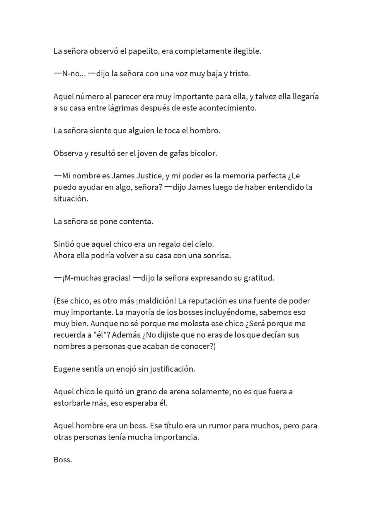 POWER JUSTICE (Novela) - Capítulo 4 - Página 4 - LectorTMOo