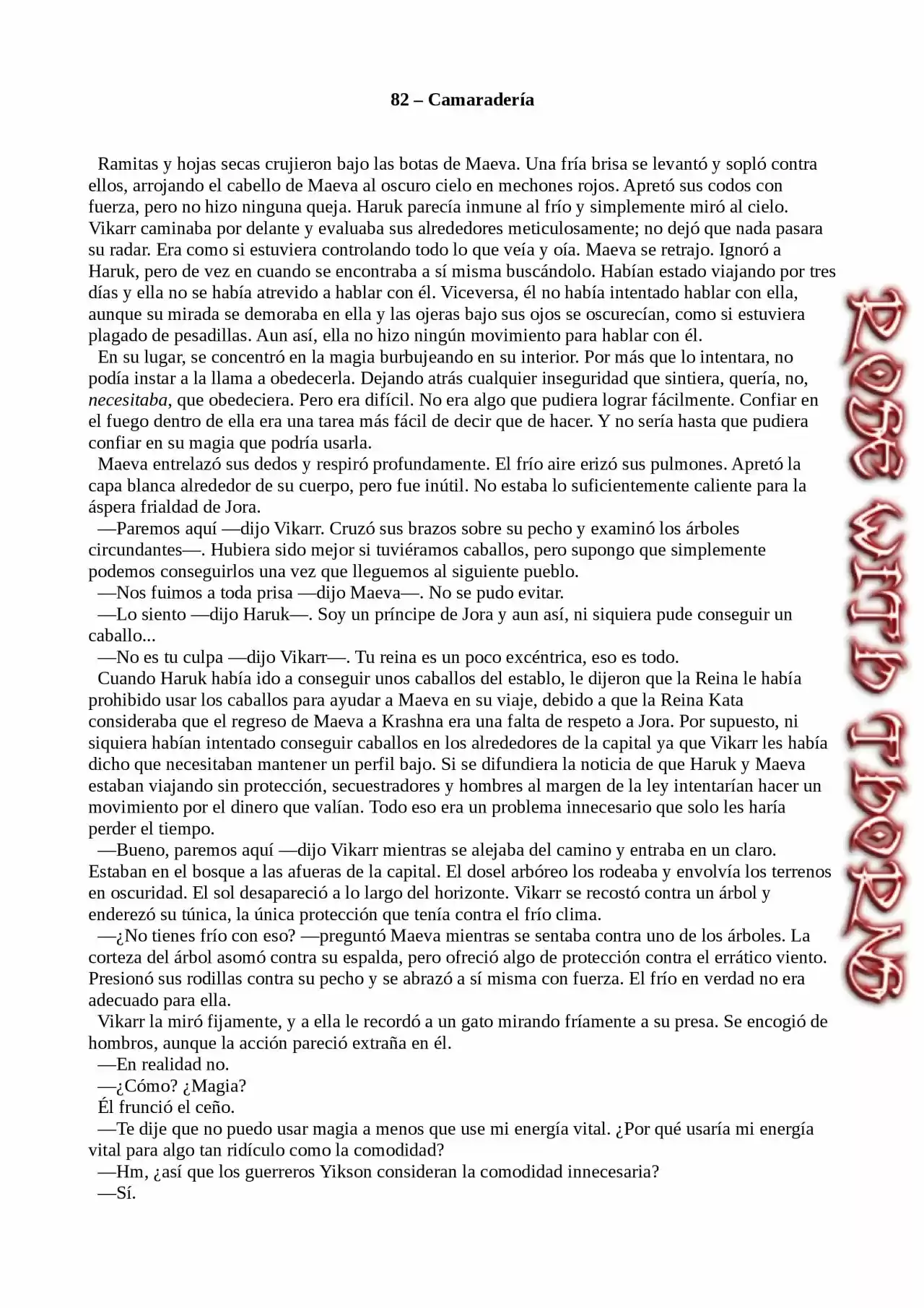 Príncipe De Seda Y Espino (Novela) - Capítulo 82 - Página 1 - LectorTMOo