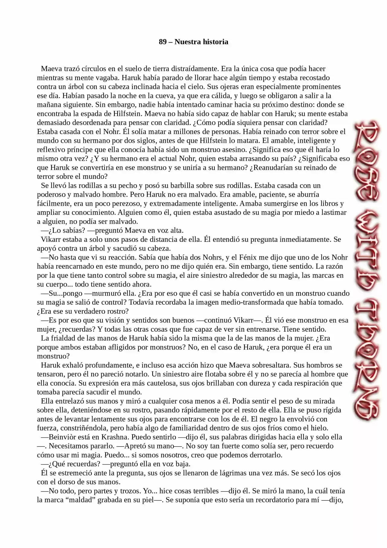 Príncipe De Seda Y Espino (Novela) - Capítulo 89 - Página 1 - LectorTMOo