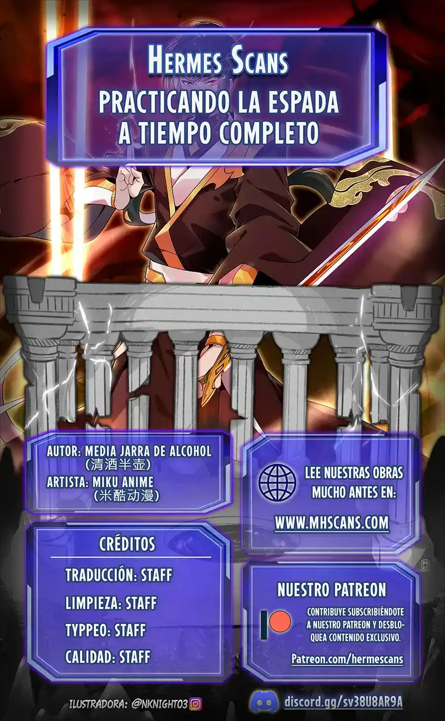 Practicando La Espada A Tiempo Completo - Capítulo - Página 1 - LectorTMOo