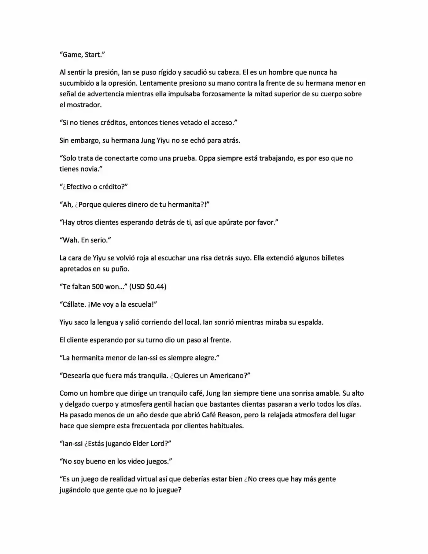 Praise The Orc! (Novela) - Capítulo 2 - Página 1 - LectorTMOo