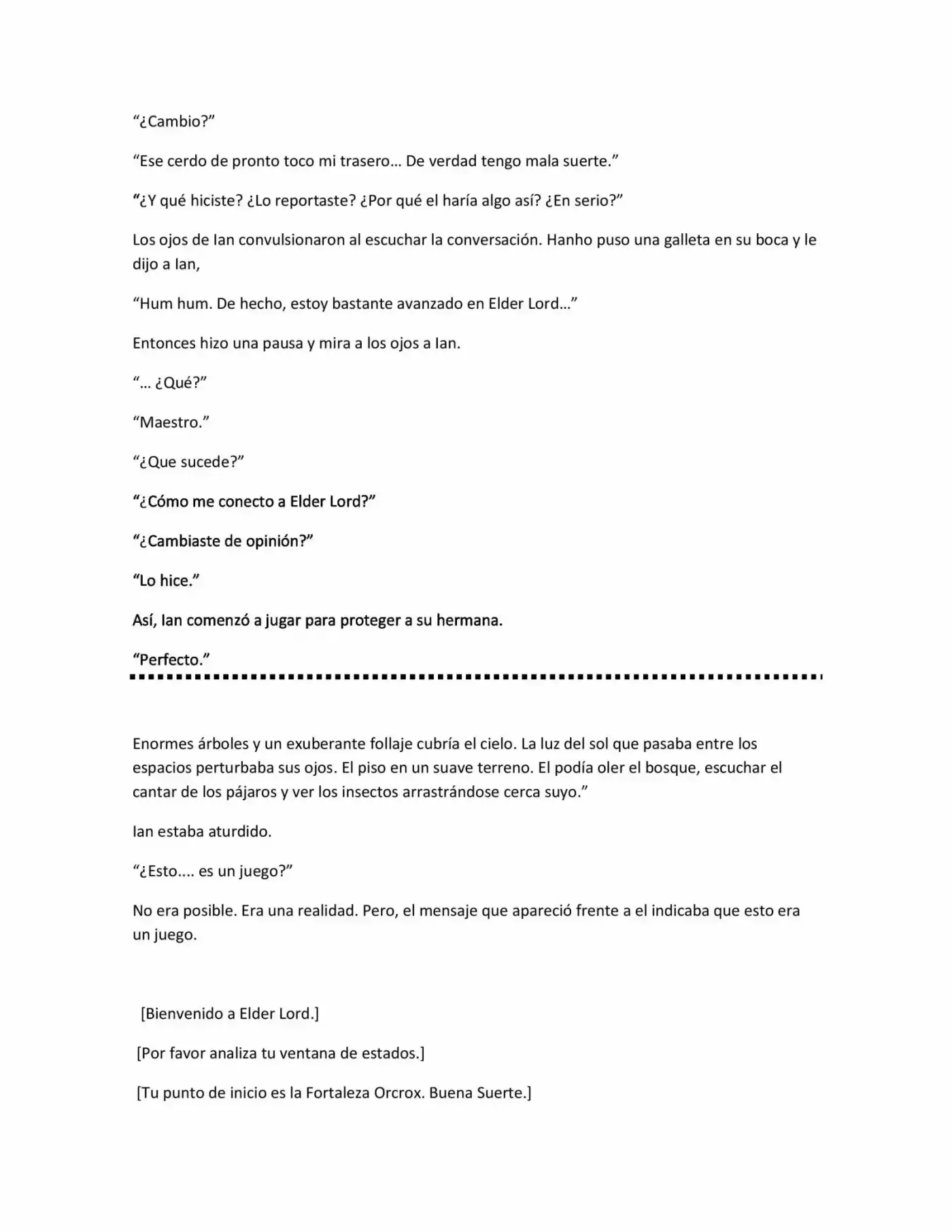 Praise The Orc! (Novela) - Capítulo 2 - Página 4 - LectorTMOo