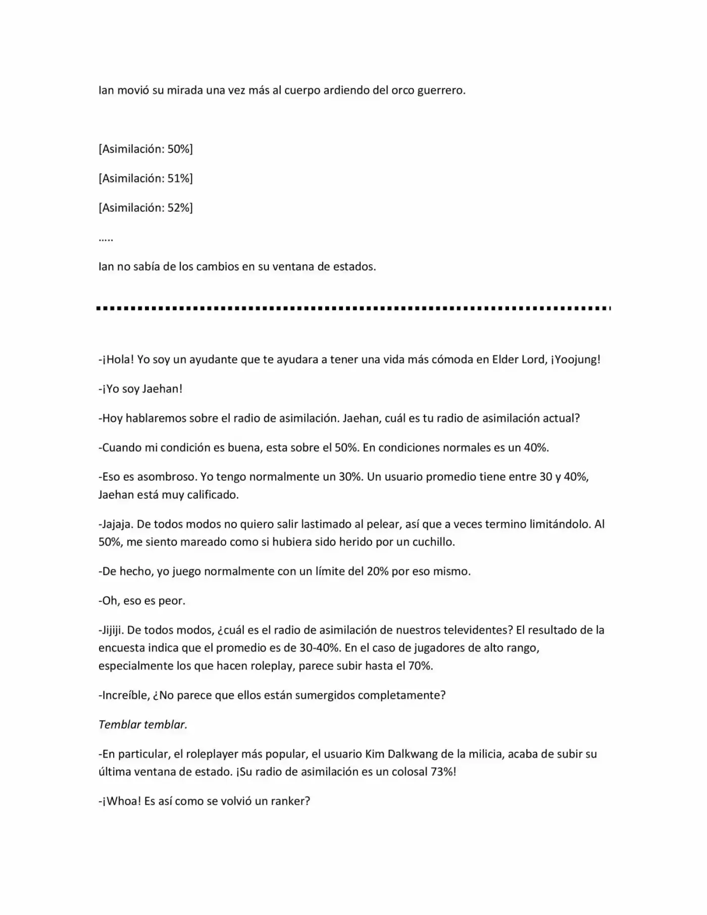 Praise The Orc! (Novela) - Capítulo 3 - Página 5 - LectorTMOo