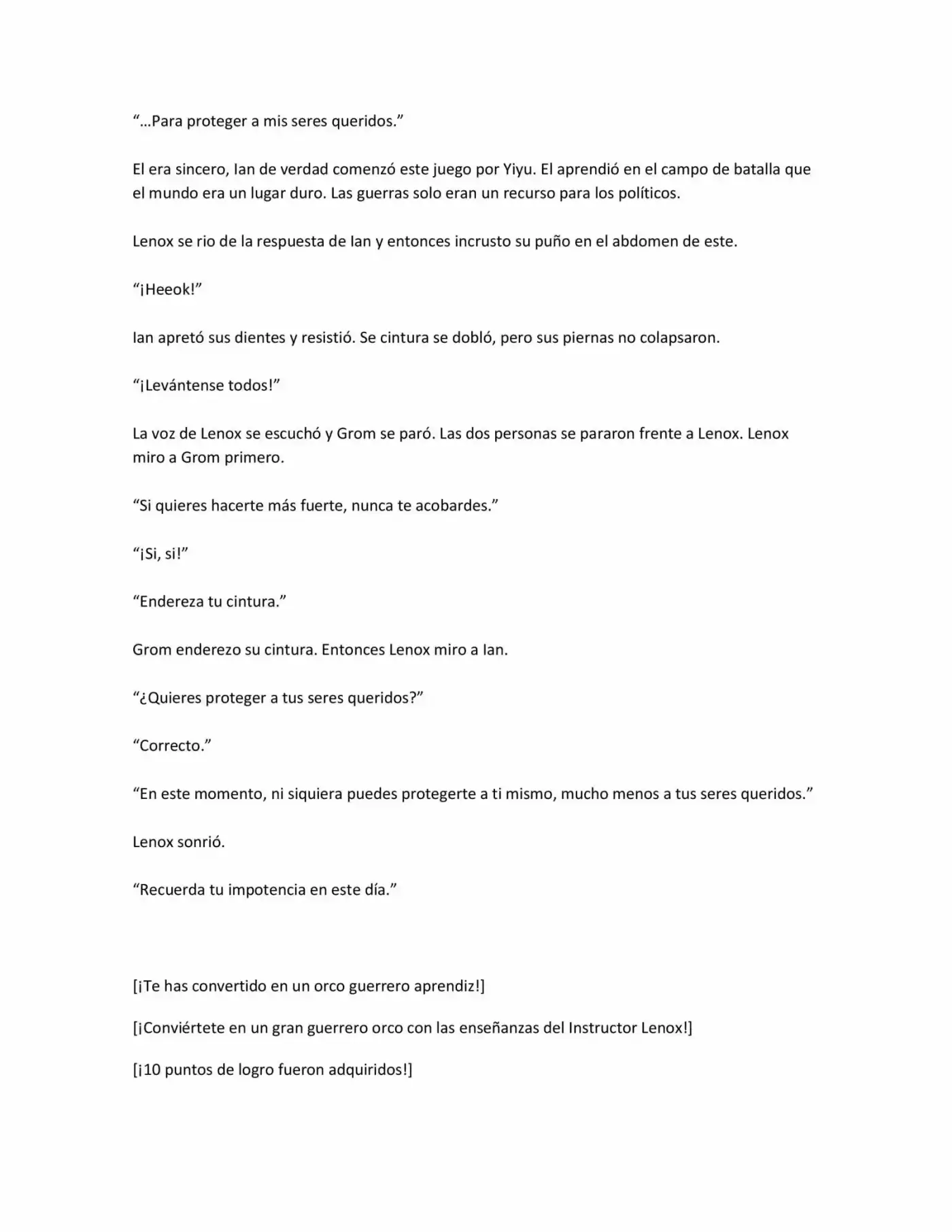 Praise The Orc! (Novela) - Capítulo 4 - Página 3 - LectorTMOo