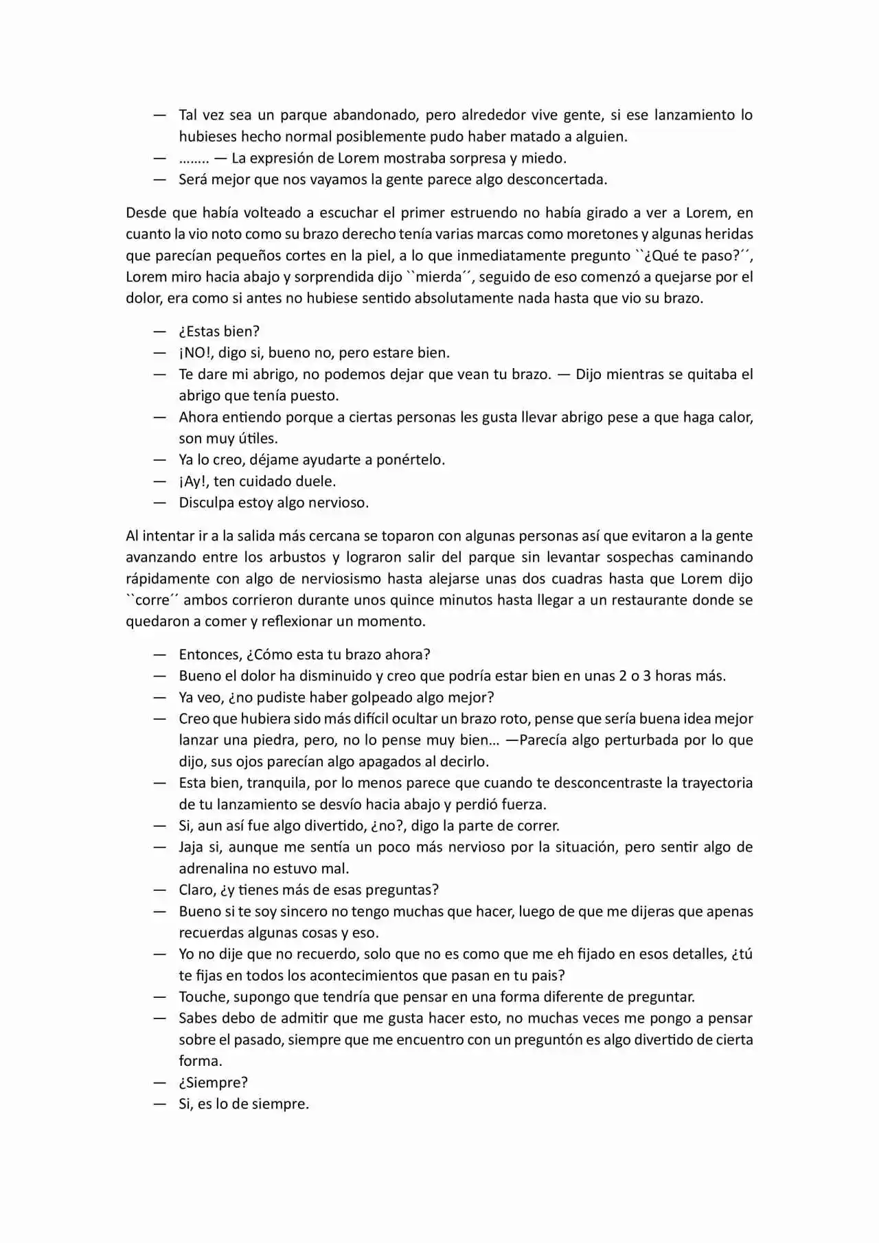 Preguntas Para Un Inmortal (Novela) - Capítulo 2 - Página 5 - LectorTMOo