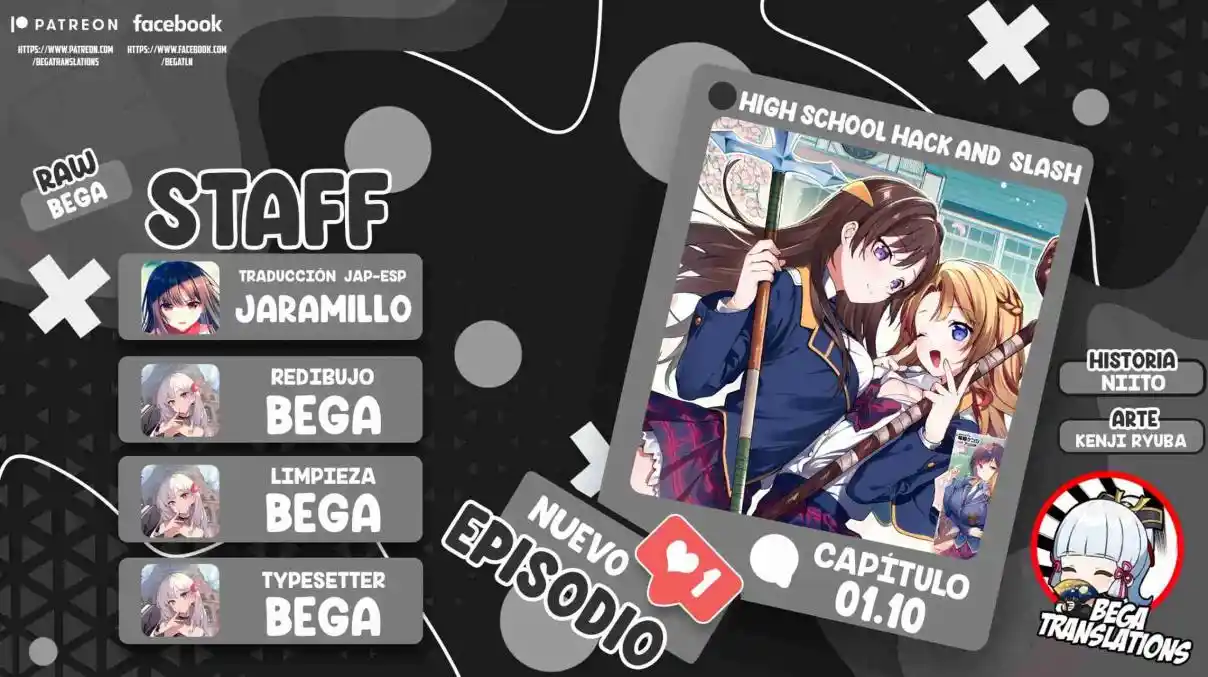 Preparatoria Hack And Slash - Capítulo 1.10 - Página 1 - LectorTMOo
