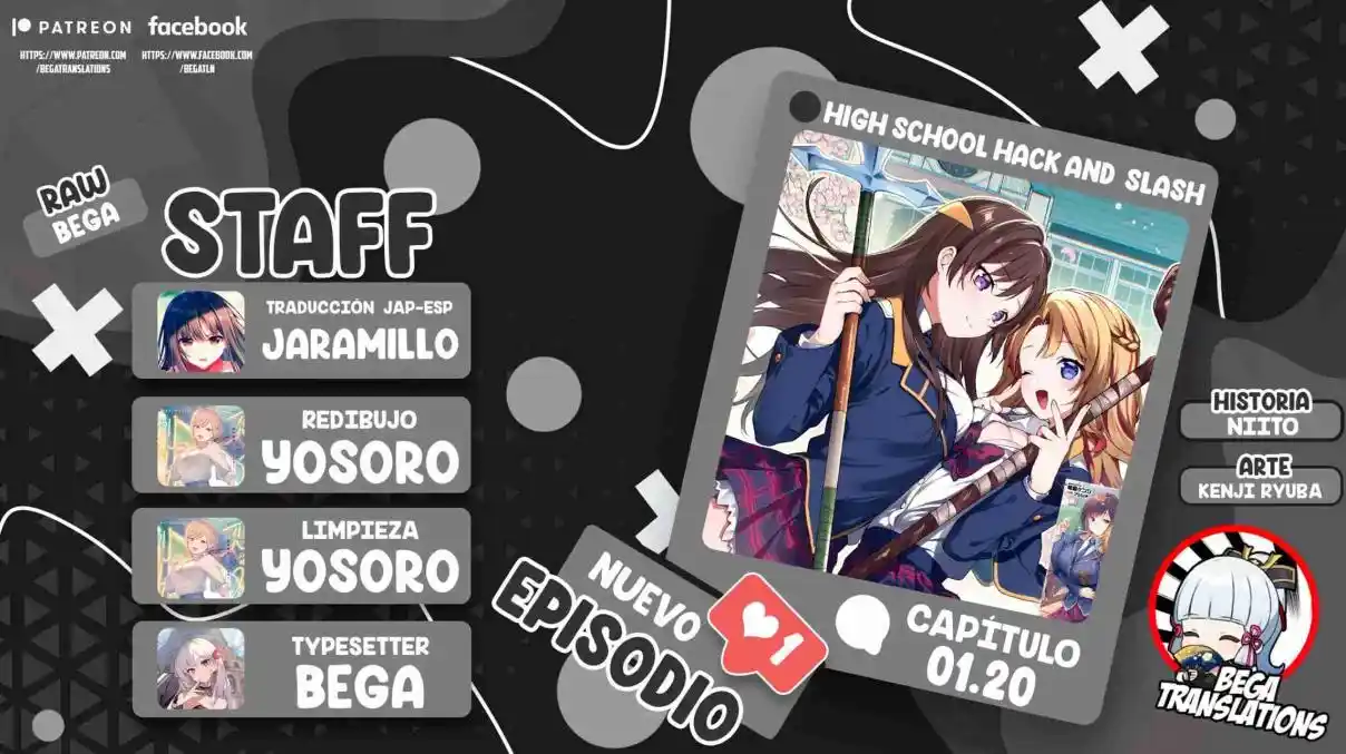 Preparatoria Hack And Slash - Capítulo 1.20 - Página 1 - LectorTMOo