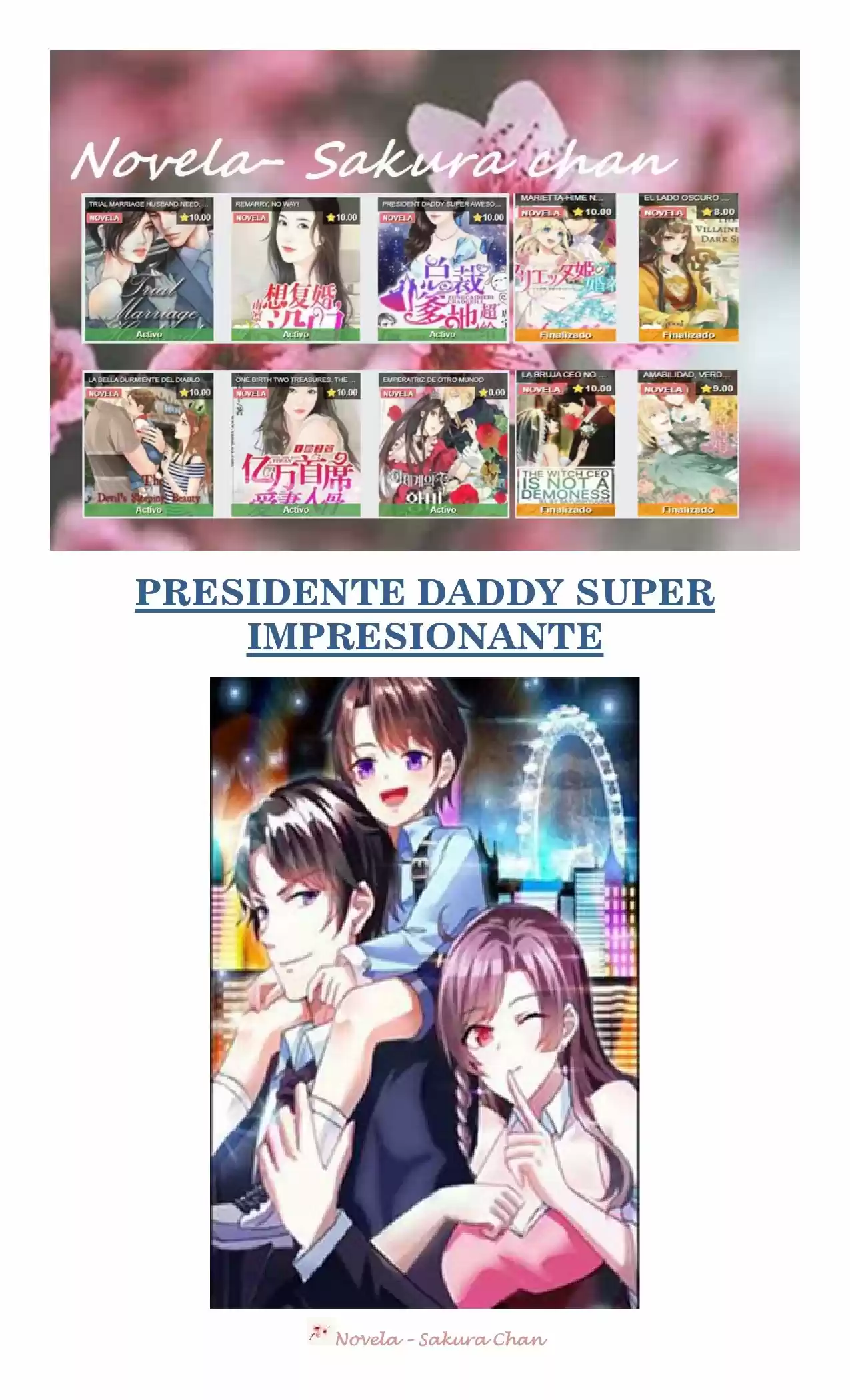 President Daddy Super Awesome (Novela) - Capítulo 120 - Página 1 - LectorTMOo