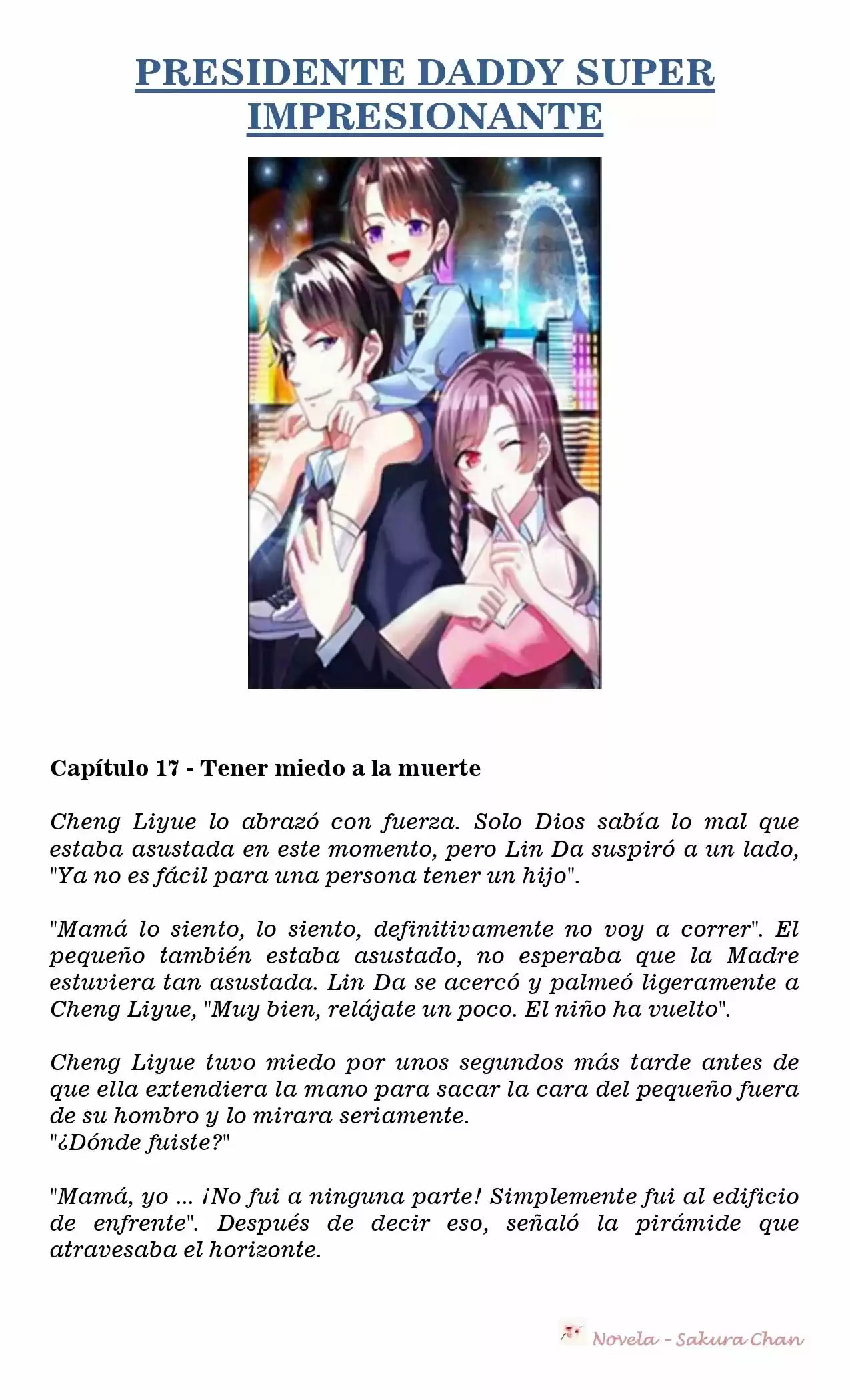 President Daddy Super Awesome (Novela) - Capítulo 17 - Página 1 - LectorTMOo