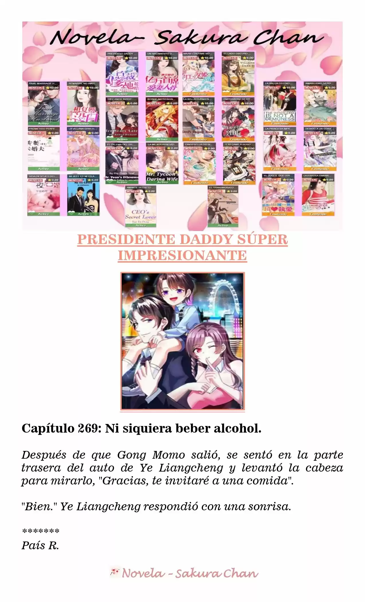 President Daddy Super Awesome (Novela) - Capítulo 269 - Página 1 - LectorTMOo