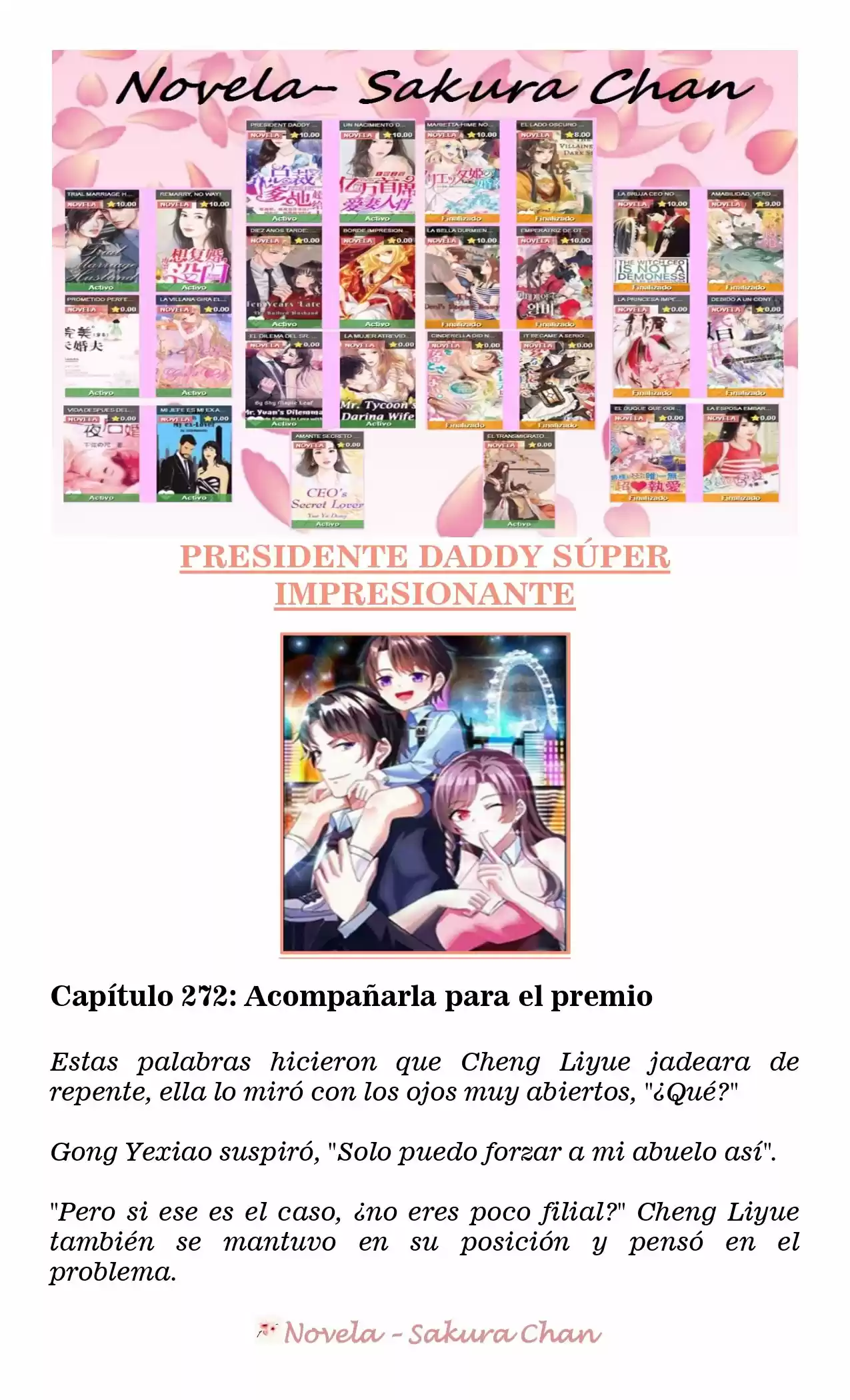 President Daddy Super Awesome (Novela) - Capítulo 272 - Página 1 - LectorTMOo