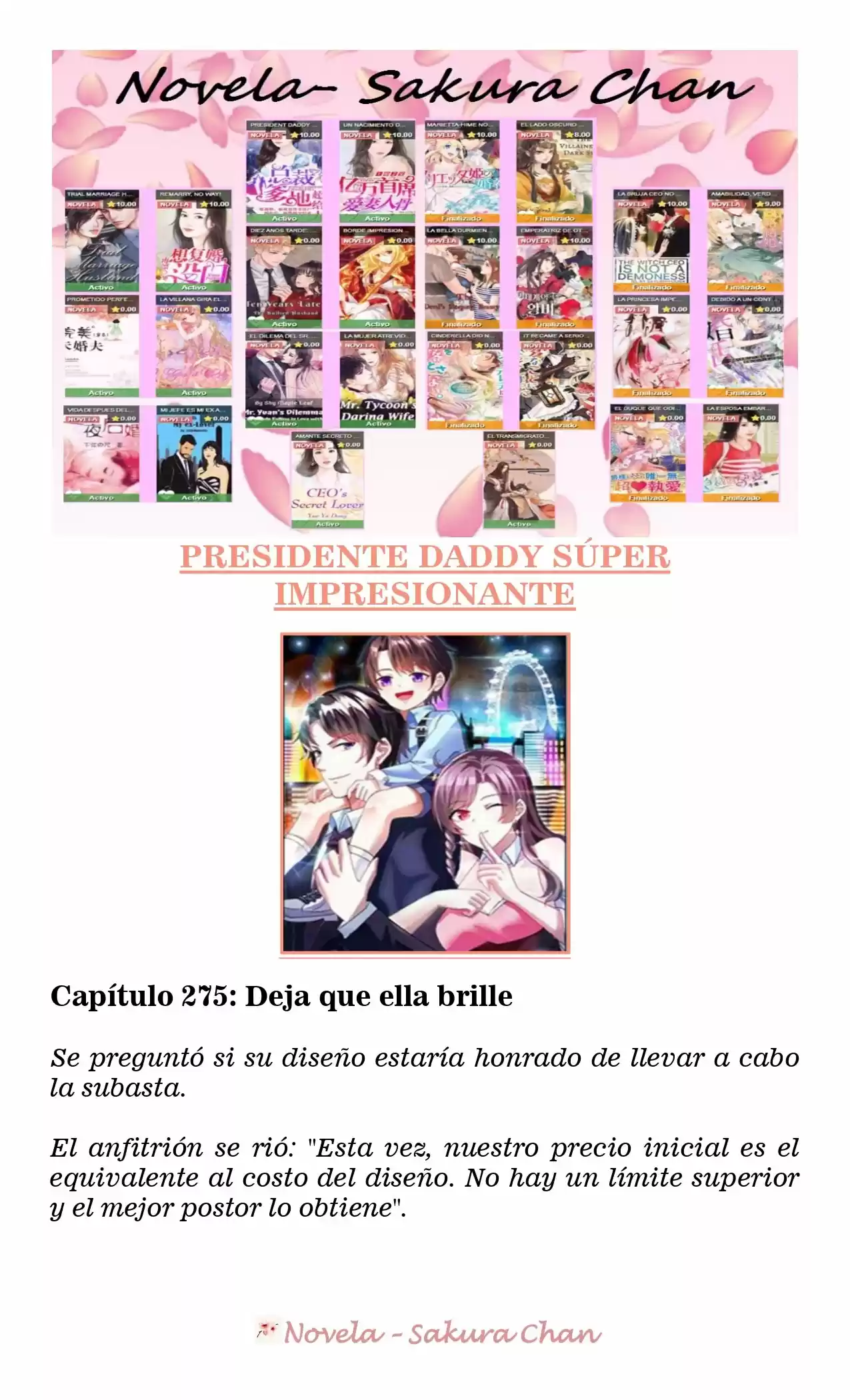 President Daddy Super Awesome (Novela) - Capítulo 275 - Página 1 - LectorTMOo