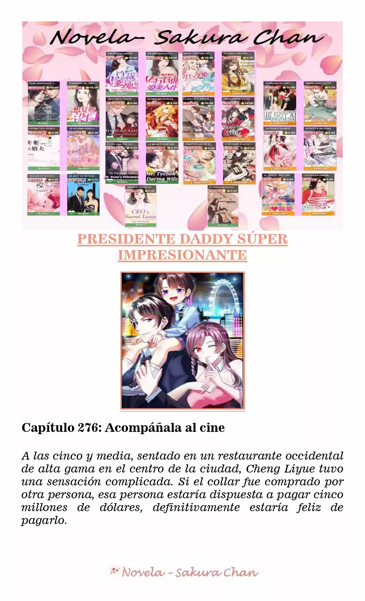 President Daddy Super Awesome (Novela) - Capítulo 276 - Página 1 - LectorTMOo