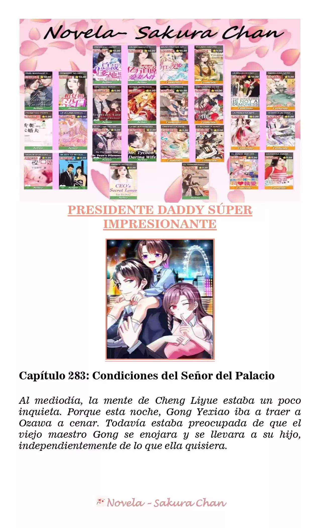 President Daddy Super Awesome (Novela) - Capítulo 283 - Página 1 - LectorTMOo