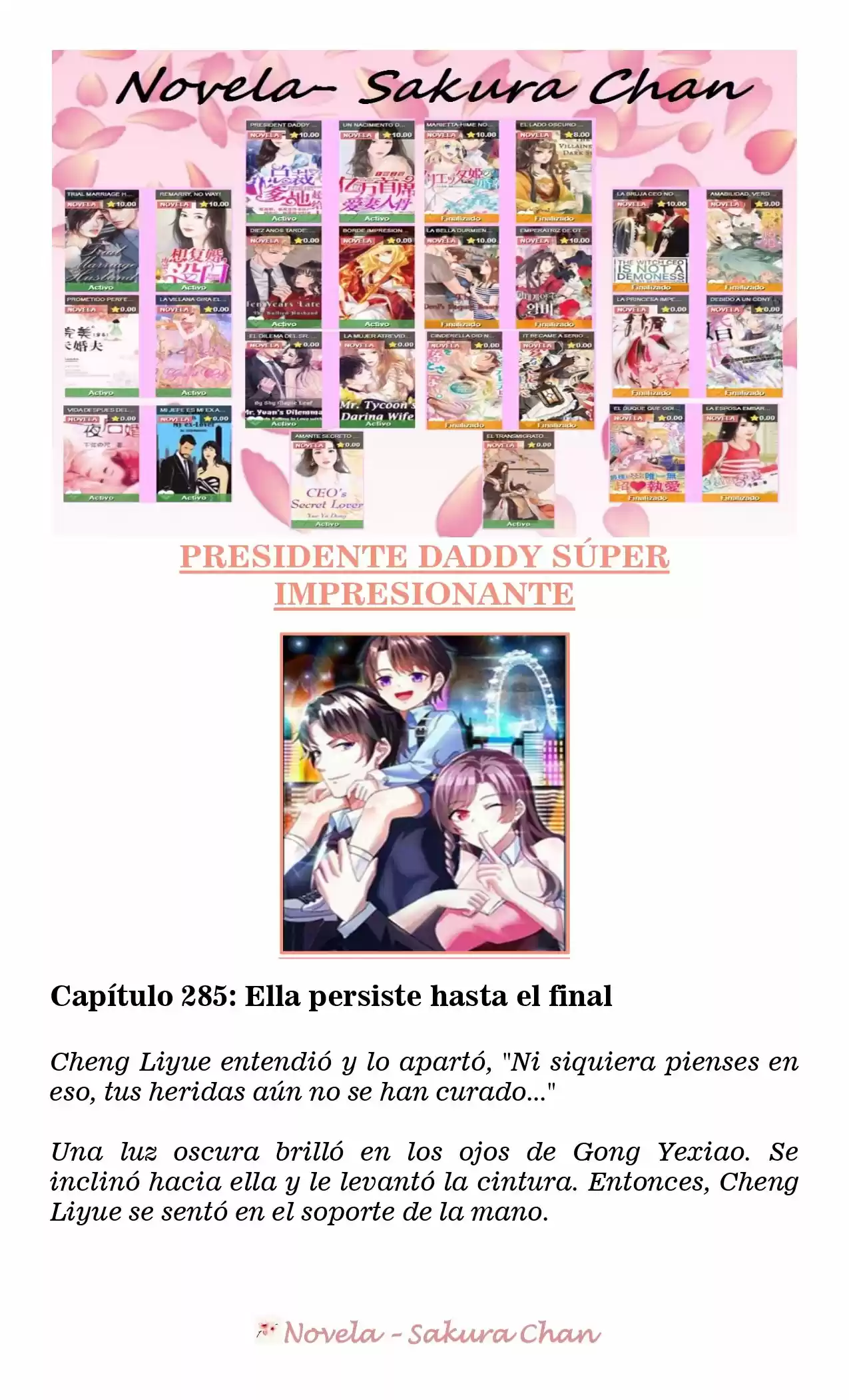 President Daddy Super Awesome (Novela) - Capítulo 285 - Página 1 - LectorTMOo