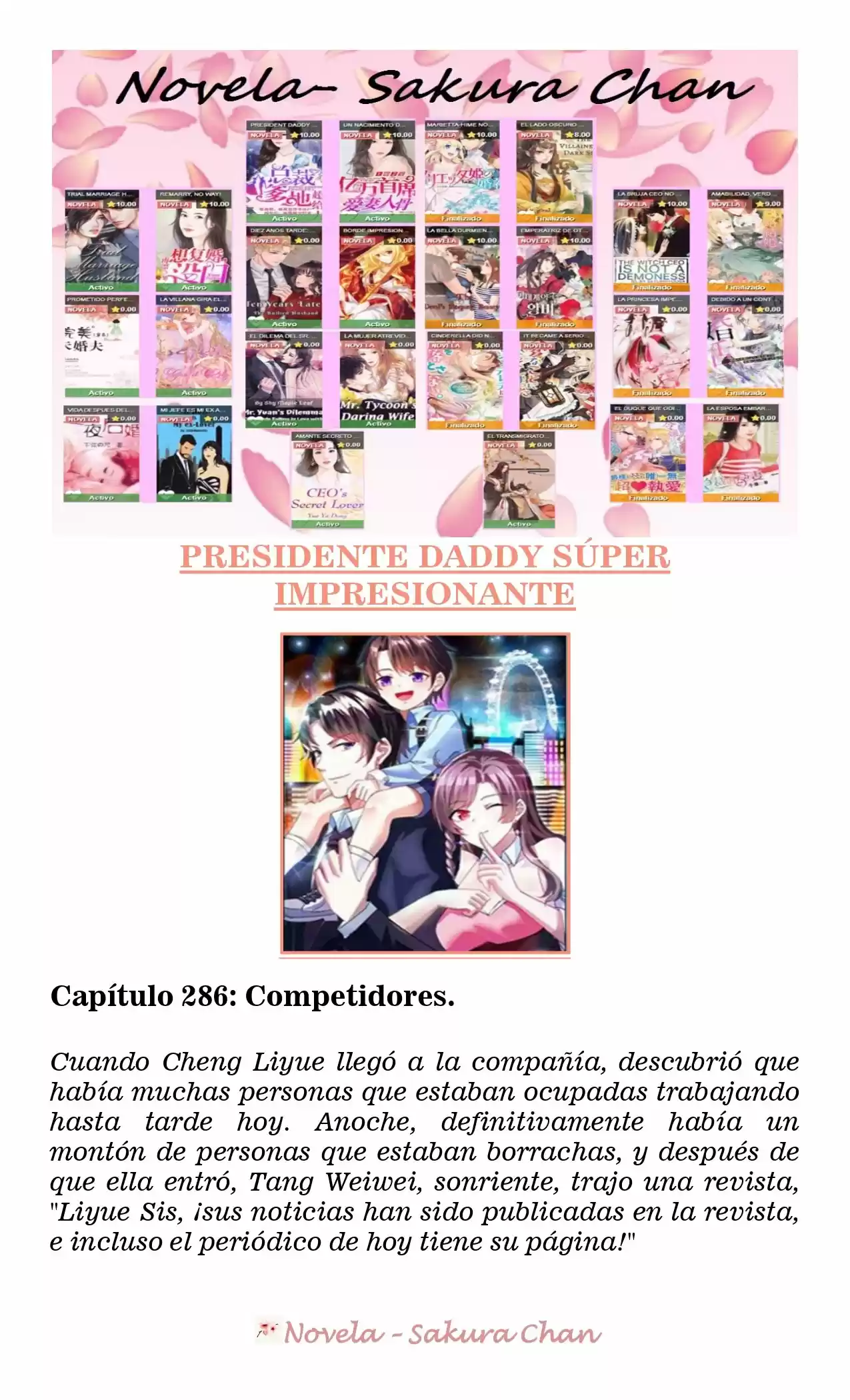 President Daddy Super Awesome (Novela) - Capítulo 286 - Página 1 - LectorTMOo