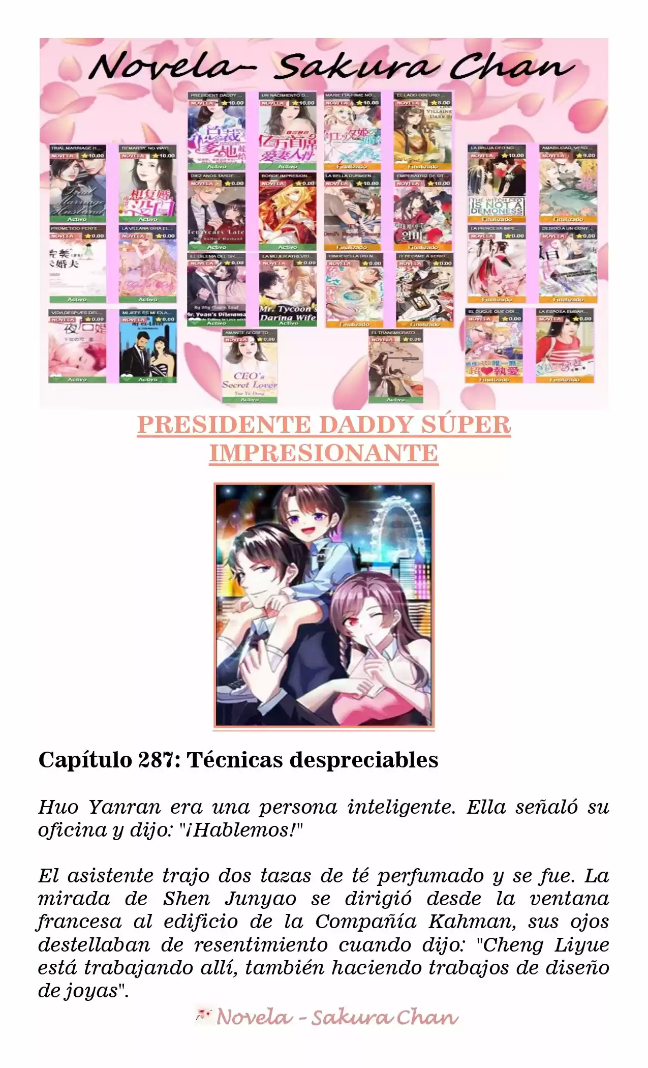 President Daddy Super Awesome (Novela) - Capítulo 287 - Página 1 - LectorTMOo