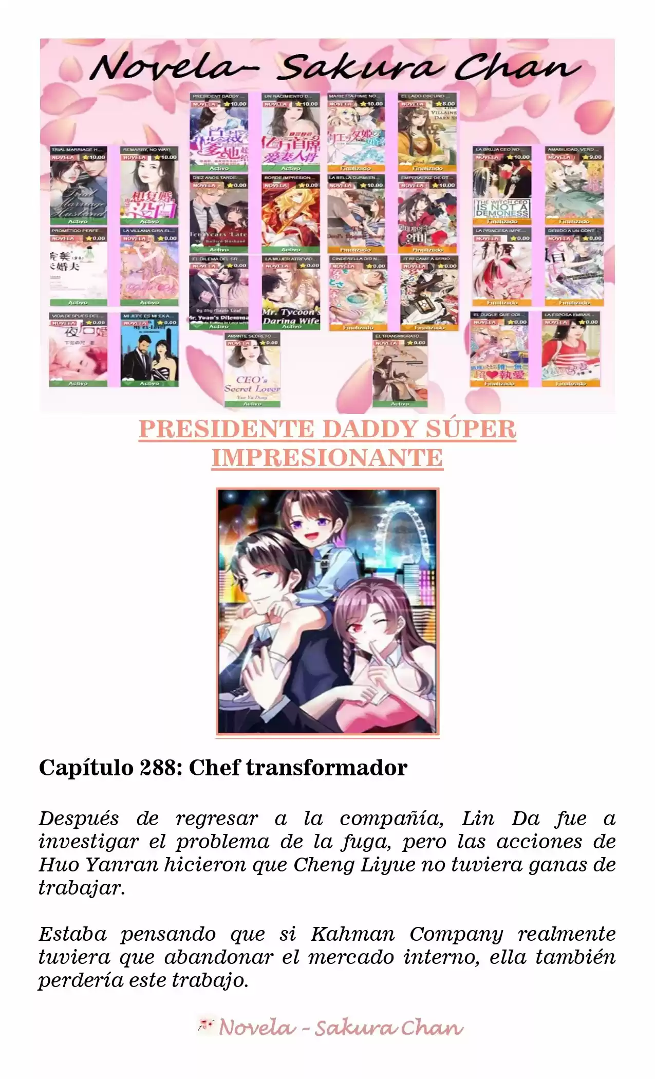 President Daddy Super Awesome (Novela) - Capítulo 288 - Página 1 - LectorTMOo