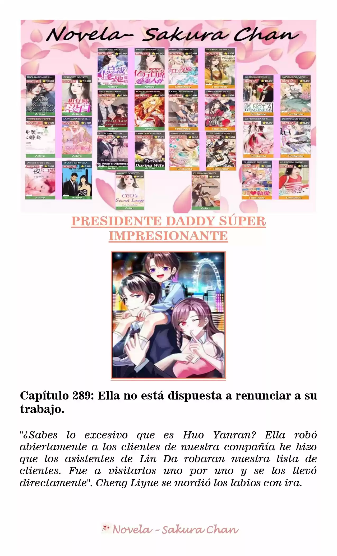 President Daddy Super Awesome (Novela) - Capítulo 289 - Página 1 - LectorTMOo