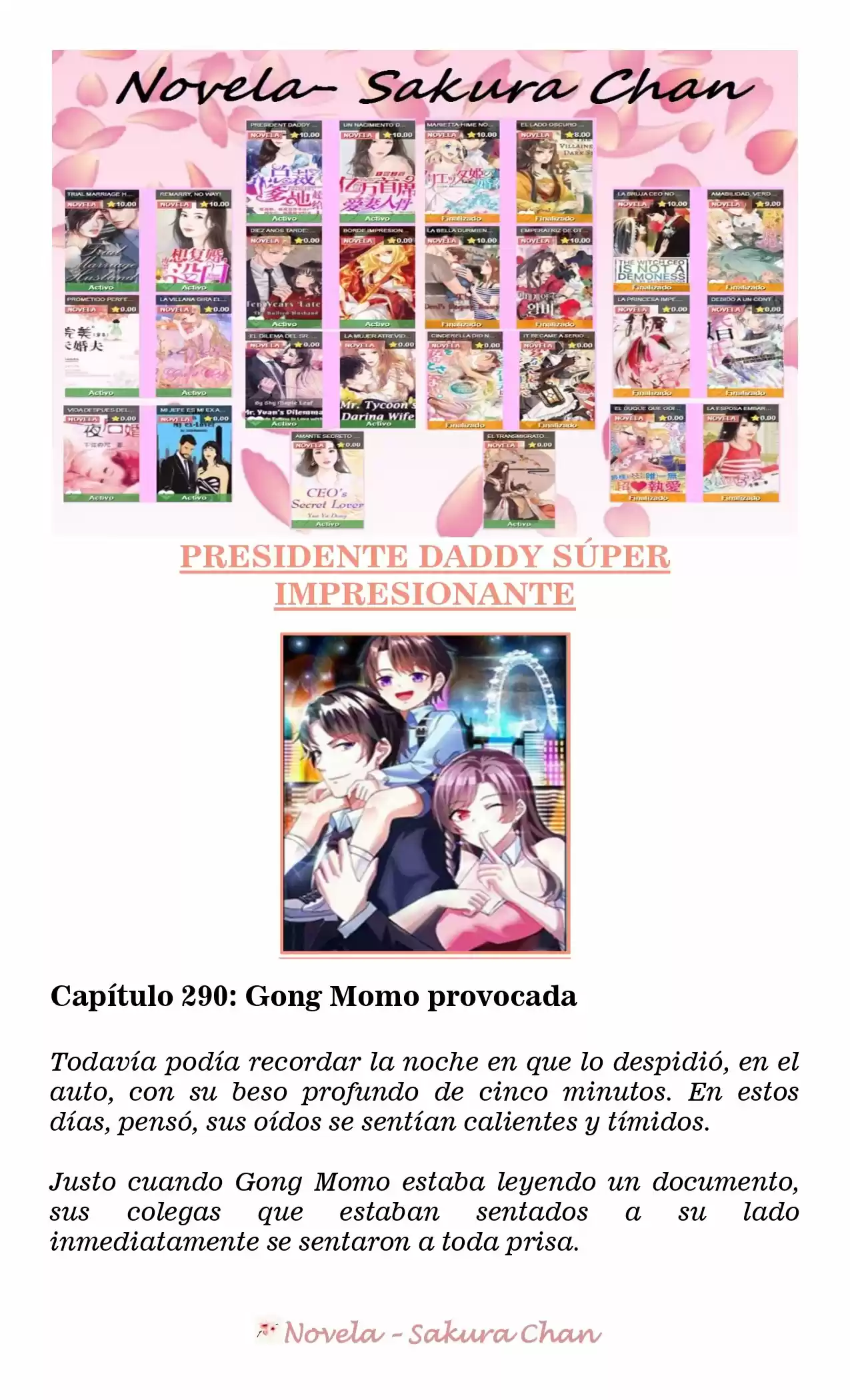 President Daddy Super Awesome (Novela) - Capítulo 290 - Página 1 - LectorTMOo