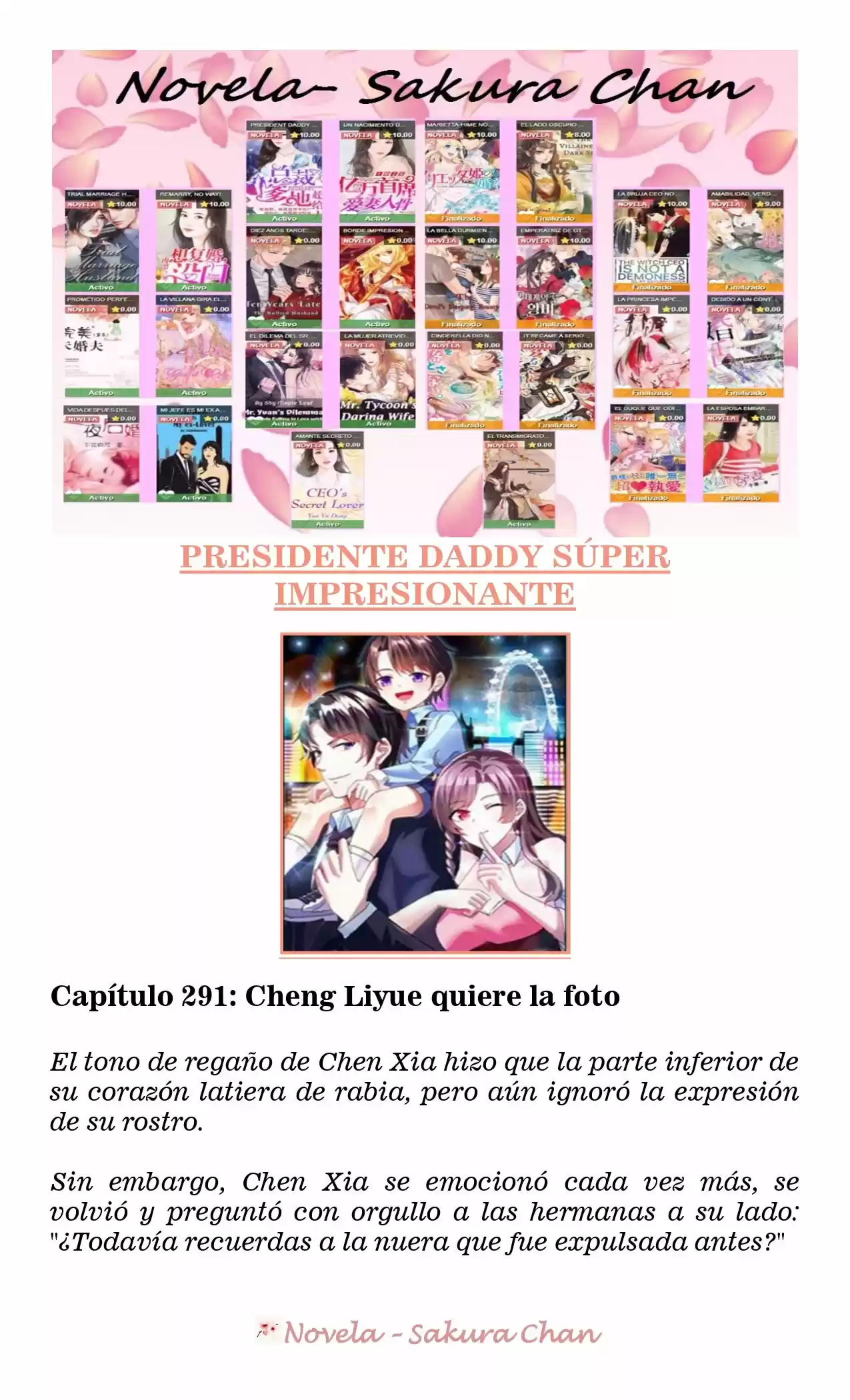 President Daddy Super Awesome (Novela) - Capítulo 291 - Página 1 - LectorTMOo