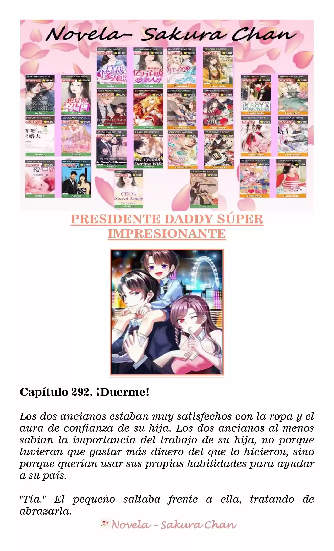 President Daddy Super Awesome (Novela) - Capítulo 292 - Página 1 - LectorTMOo