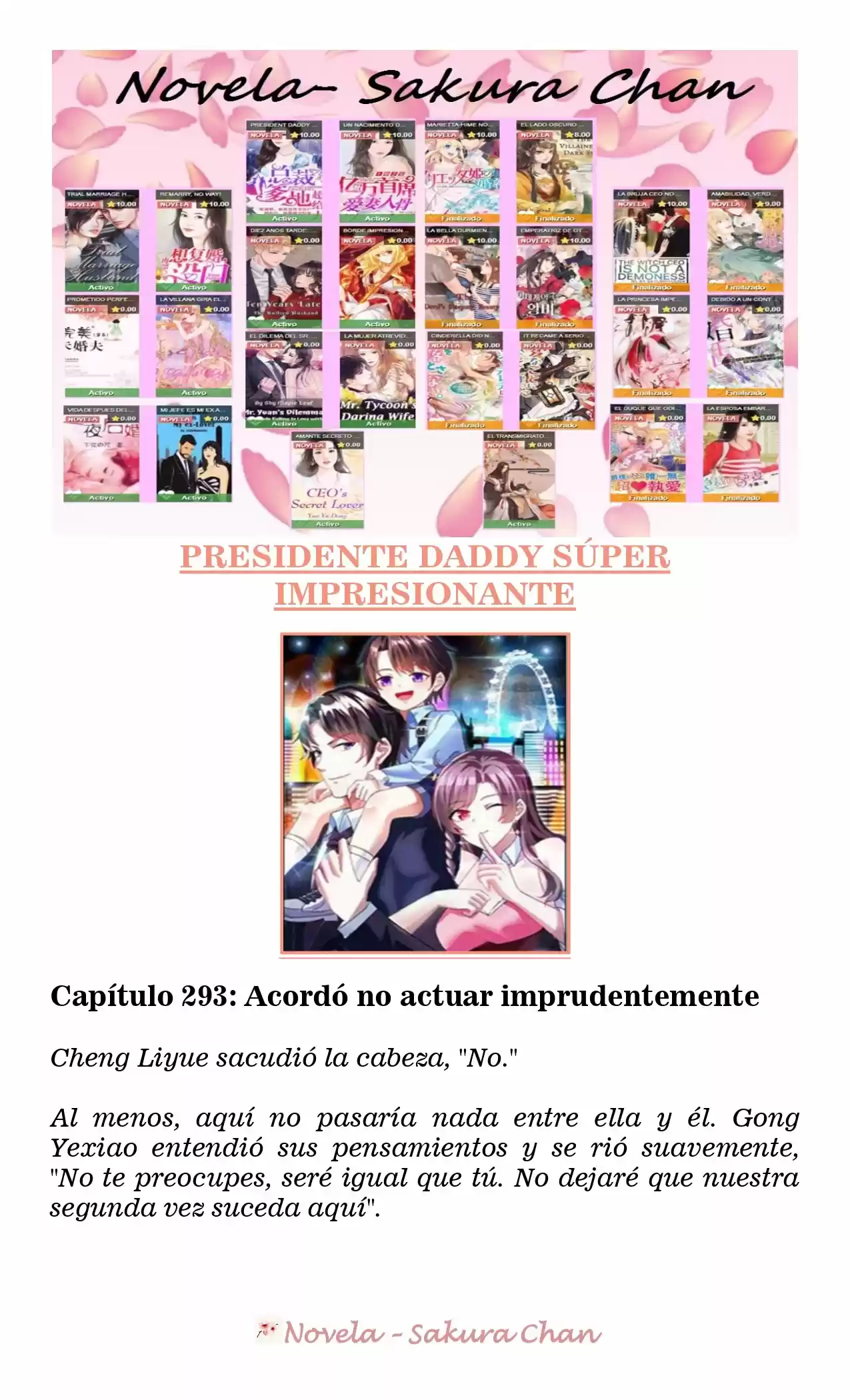 President Daddy Super Awesome (Novela) - Capítulo 293 - Página 1 - LectorTMOo