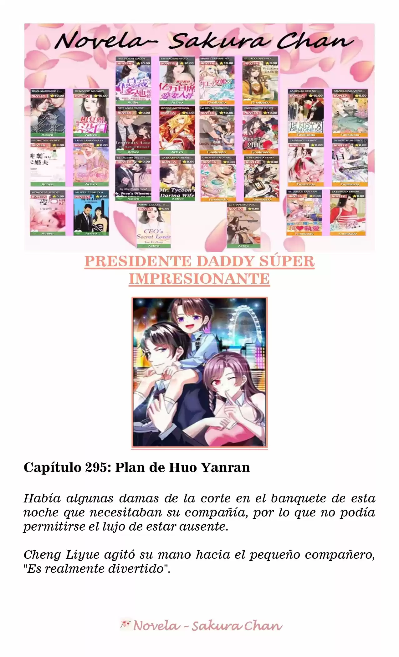 President Daddy Super Awesome (Novela) - Capítulo 295 - Página 1 - LectorTMOo