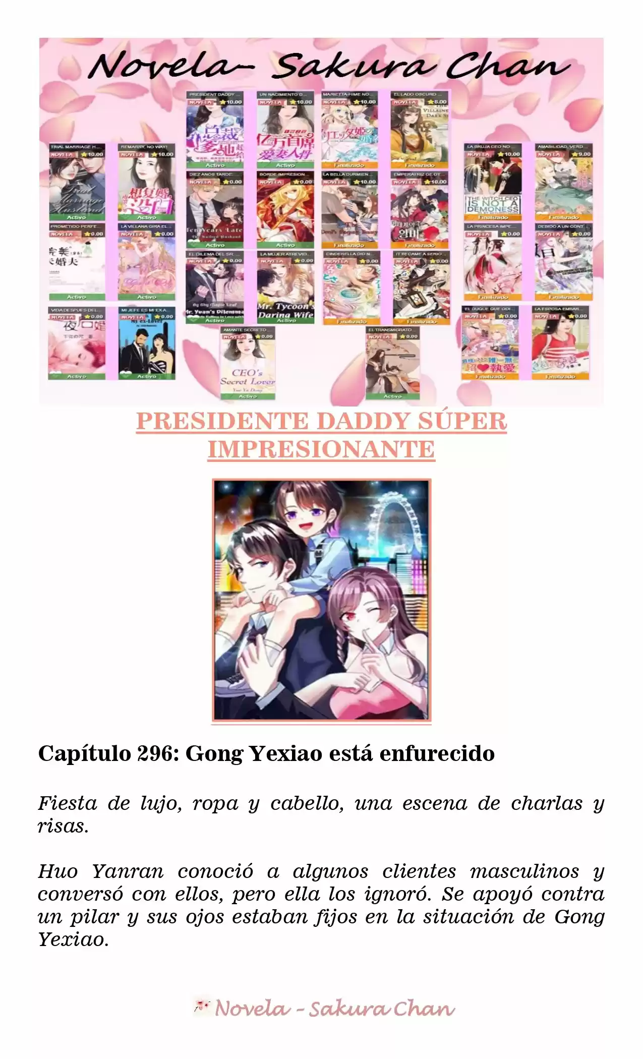 President Daddy Super Awesome (Novela) - Capítulo 296 - Página 1 - LectorTMOo