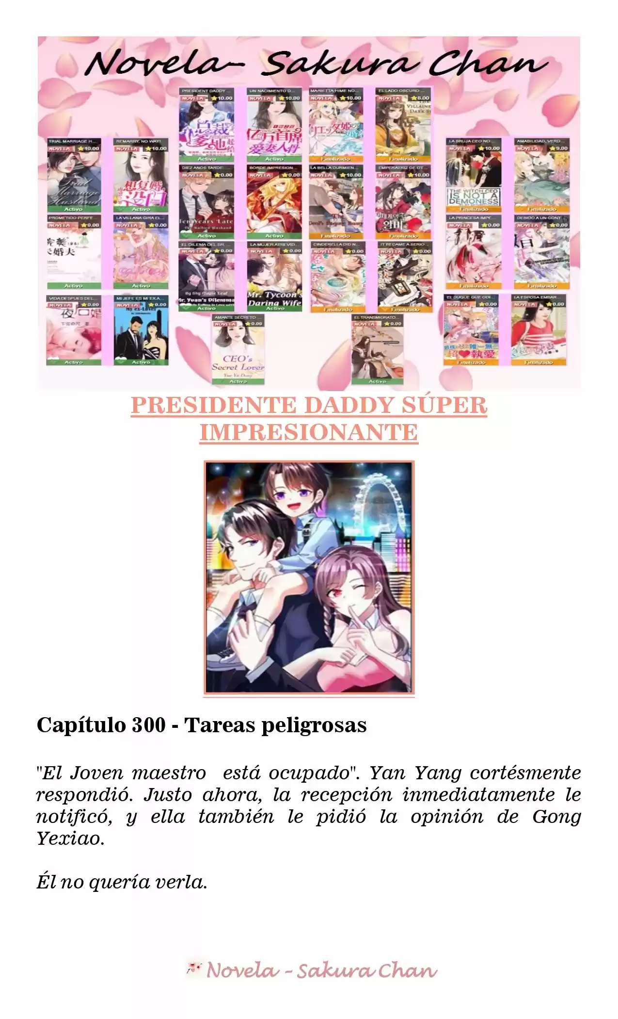 President Daddy Super Awesome (Novela) - Capítulo 300 - Página 1 - LectorTMOo