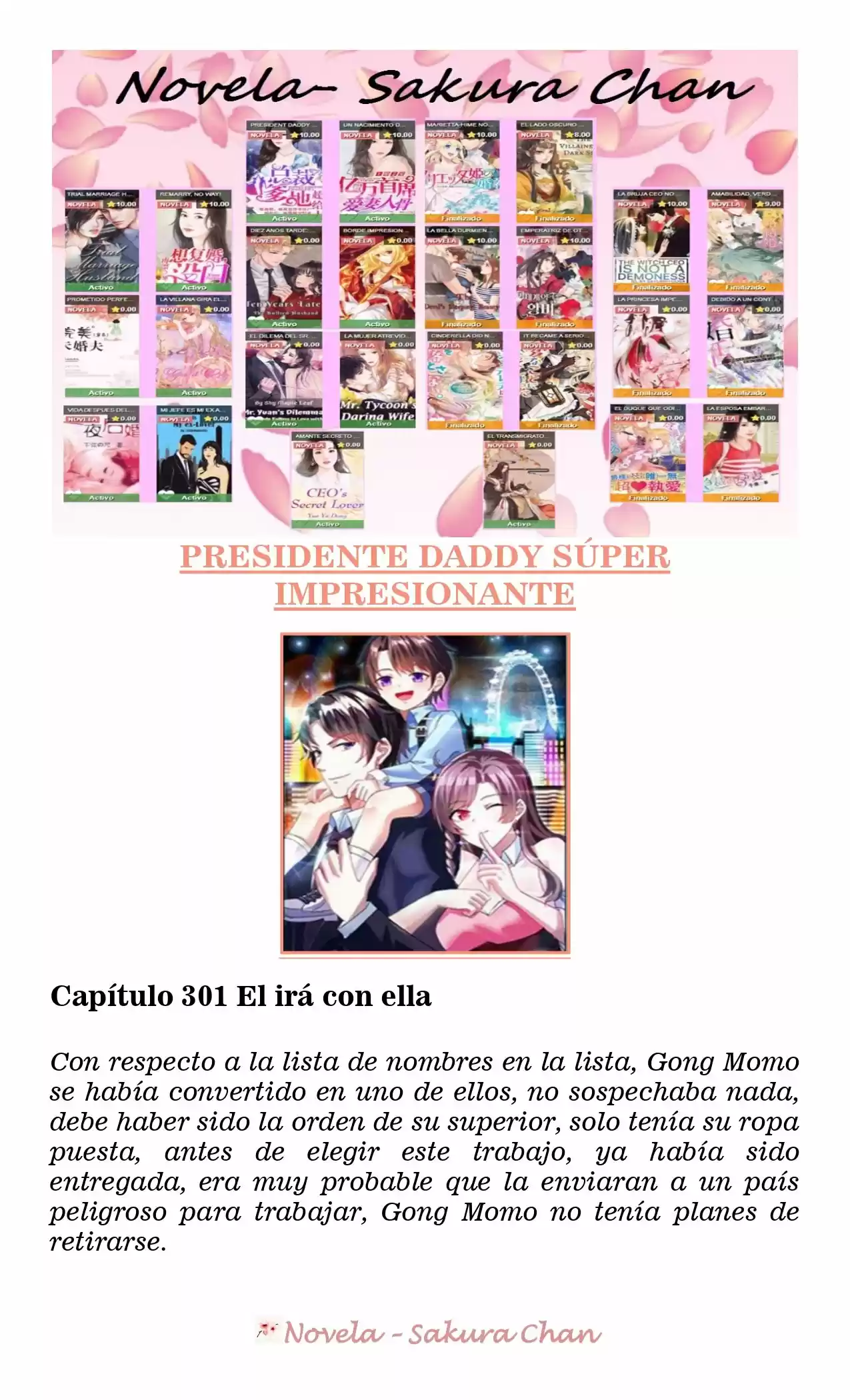 President Daddy Super Awesome (Novela) - Capítulo 301 - Página 1 - LectorTMOo
