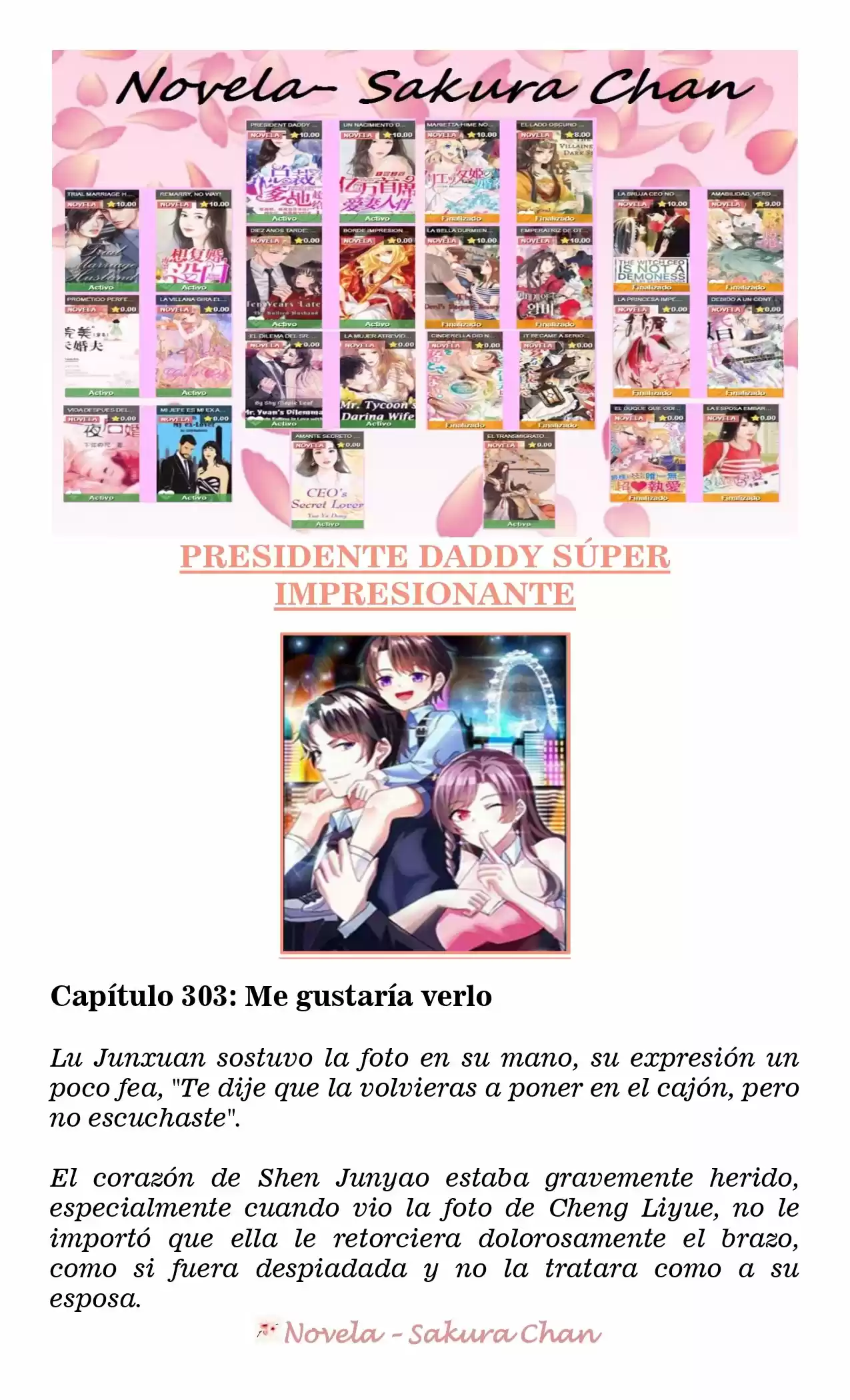 President Daddy Super Awesome (Novela) - Capítulo 303 - Página 1 - LectorTMOo
