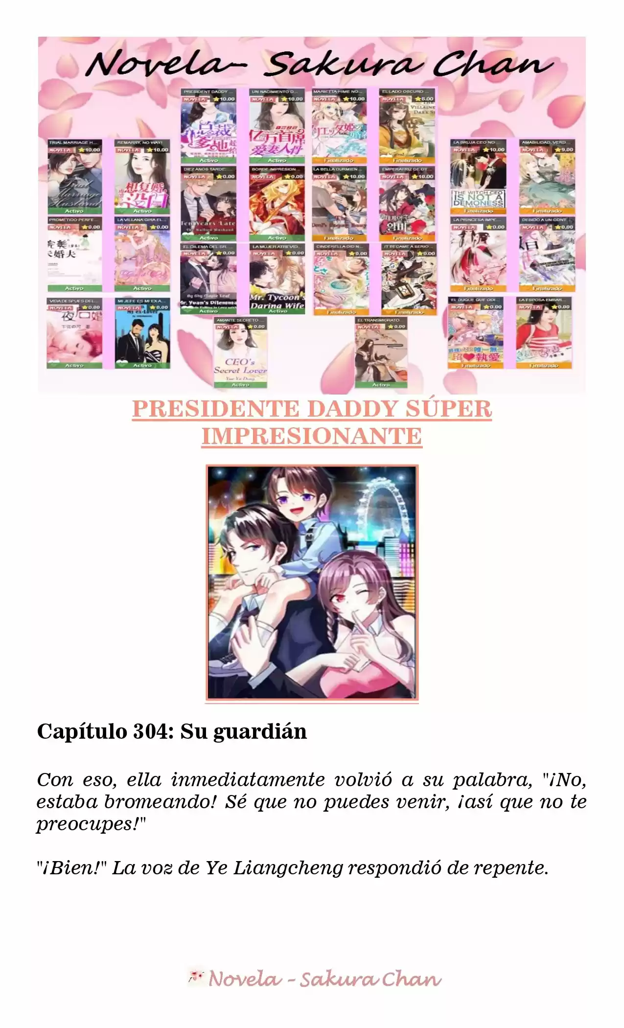 President Daddy Super Awesome (Novela) - Capítulo 304 - Página 1 - LectorTMOo