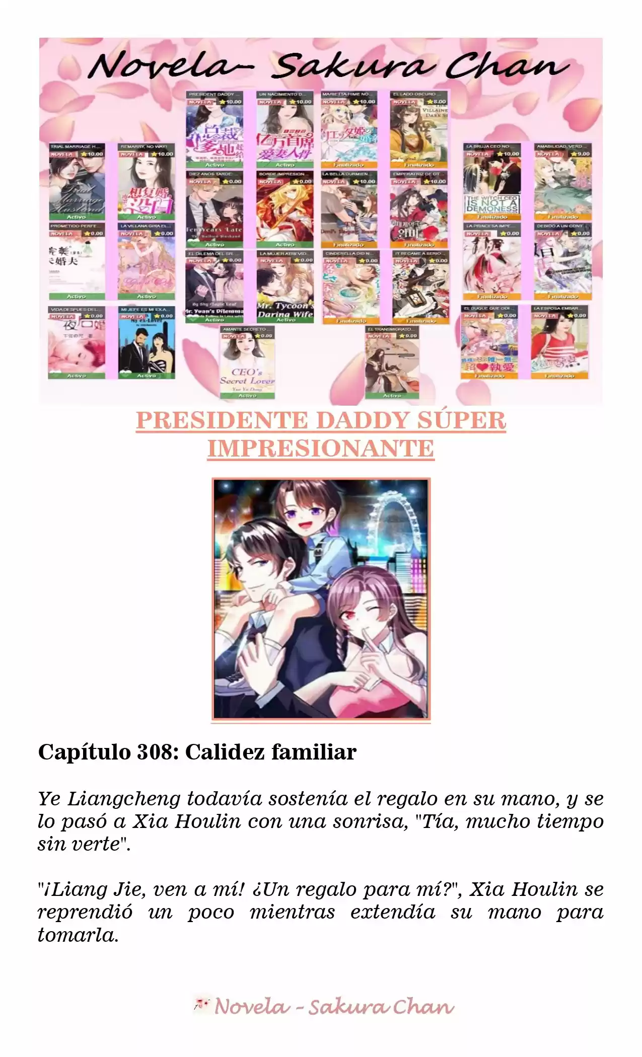 President Daddy Super Awesome (Novela) - Capítulo 308 - Página 1 - LectorTMOo