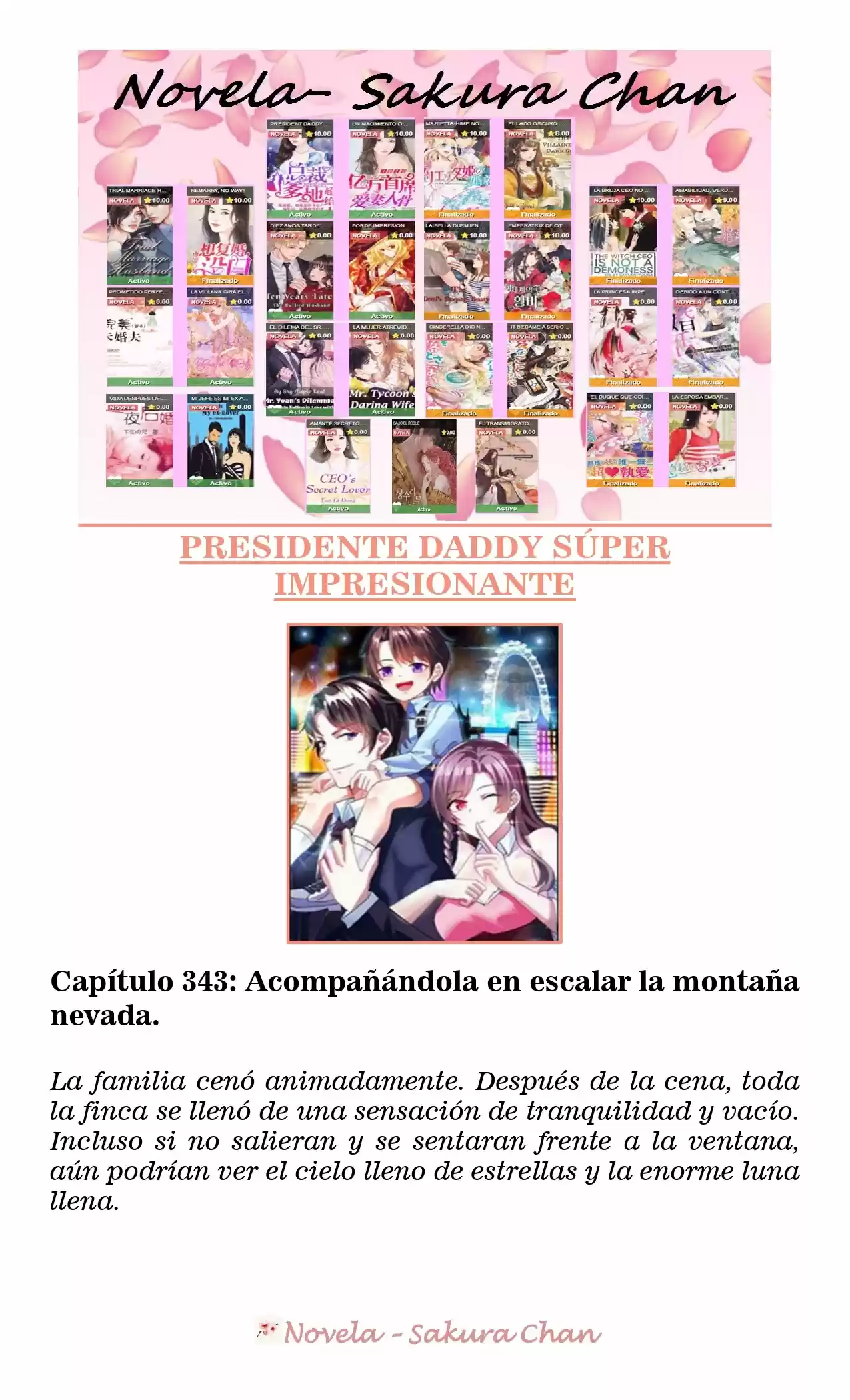 President Daddy Super Awesome (Novela) - Capítulo 343 - Página 1 - LectorTMOo
