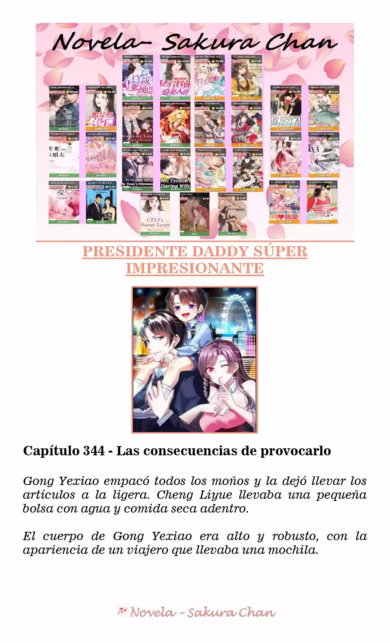 President Daddy Super Awesome (Novela) - Capítulo 344 - Página 1 - LectorTMOo