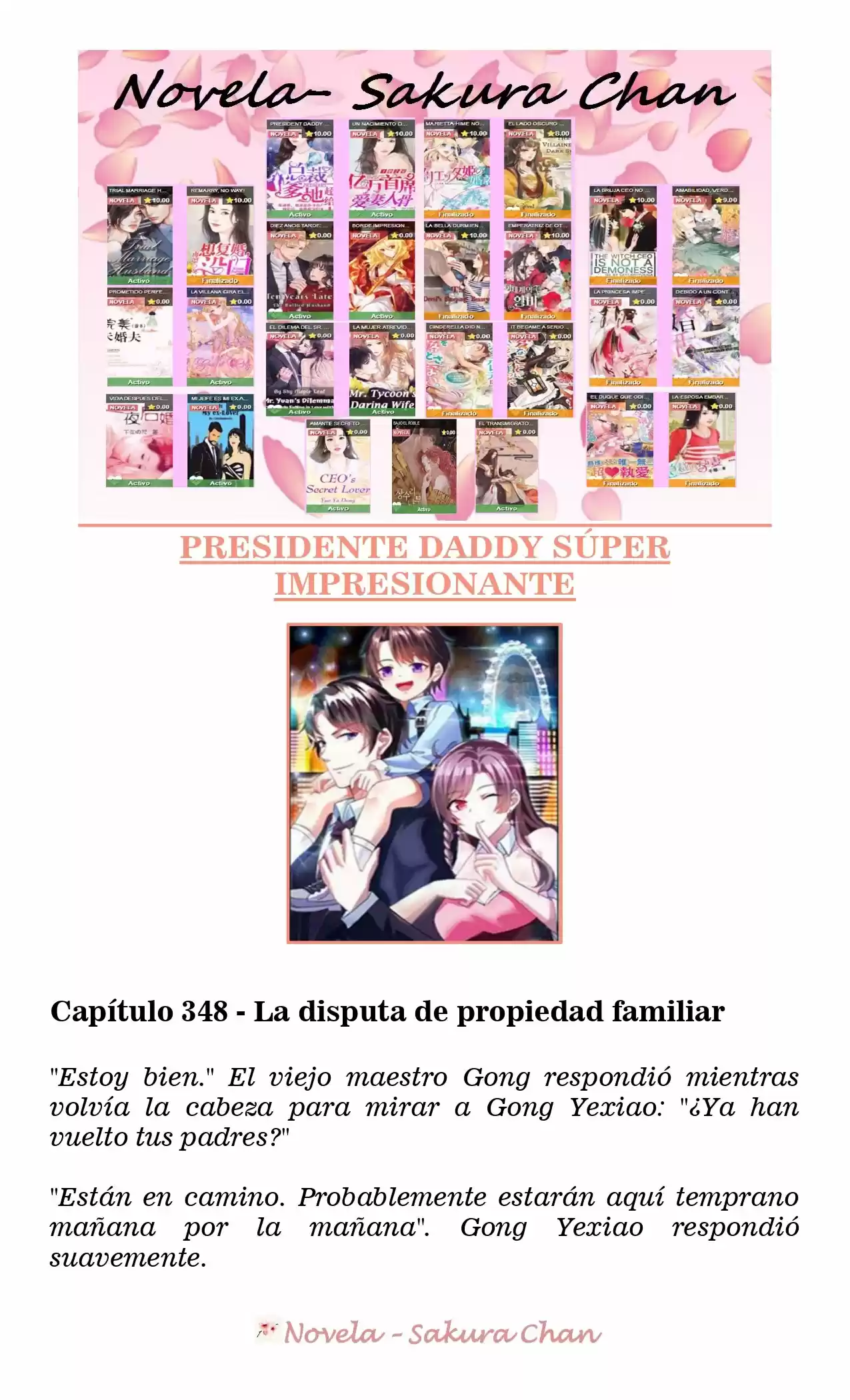 President Daddy Super Awesome (Novela) - Capítulo 348 - Página 1 - LectorTMOo