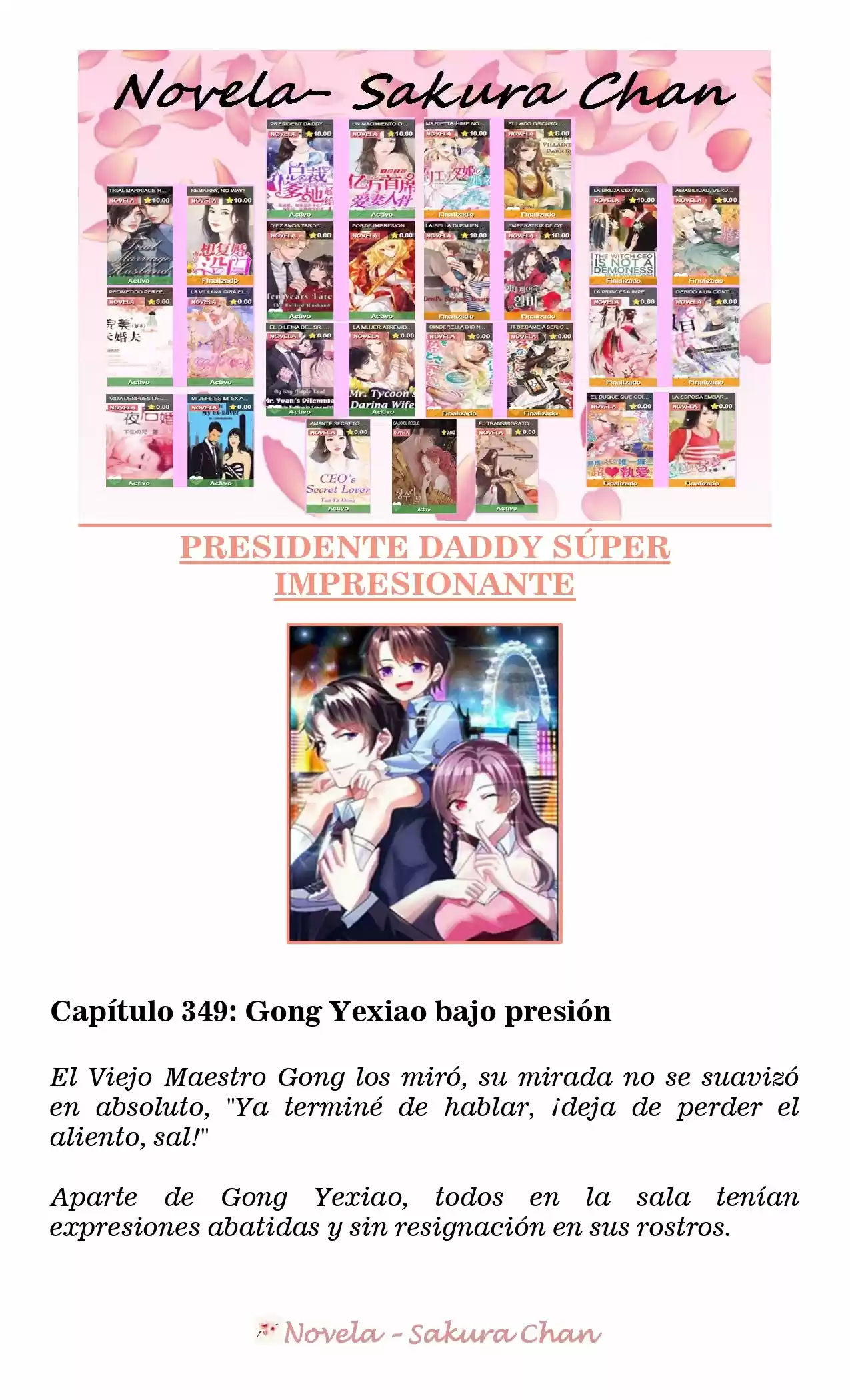President Daddy Super Awesome (Novela) - Capítulo 349 - Página 1 - LectorTMOo