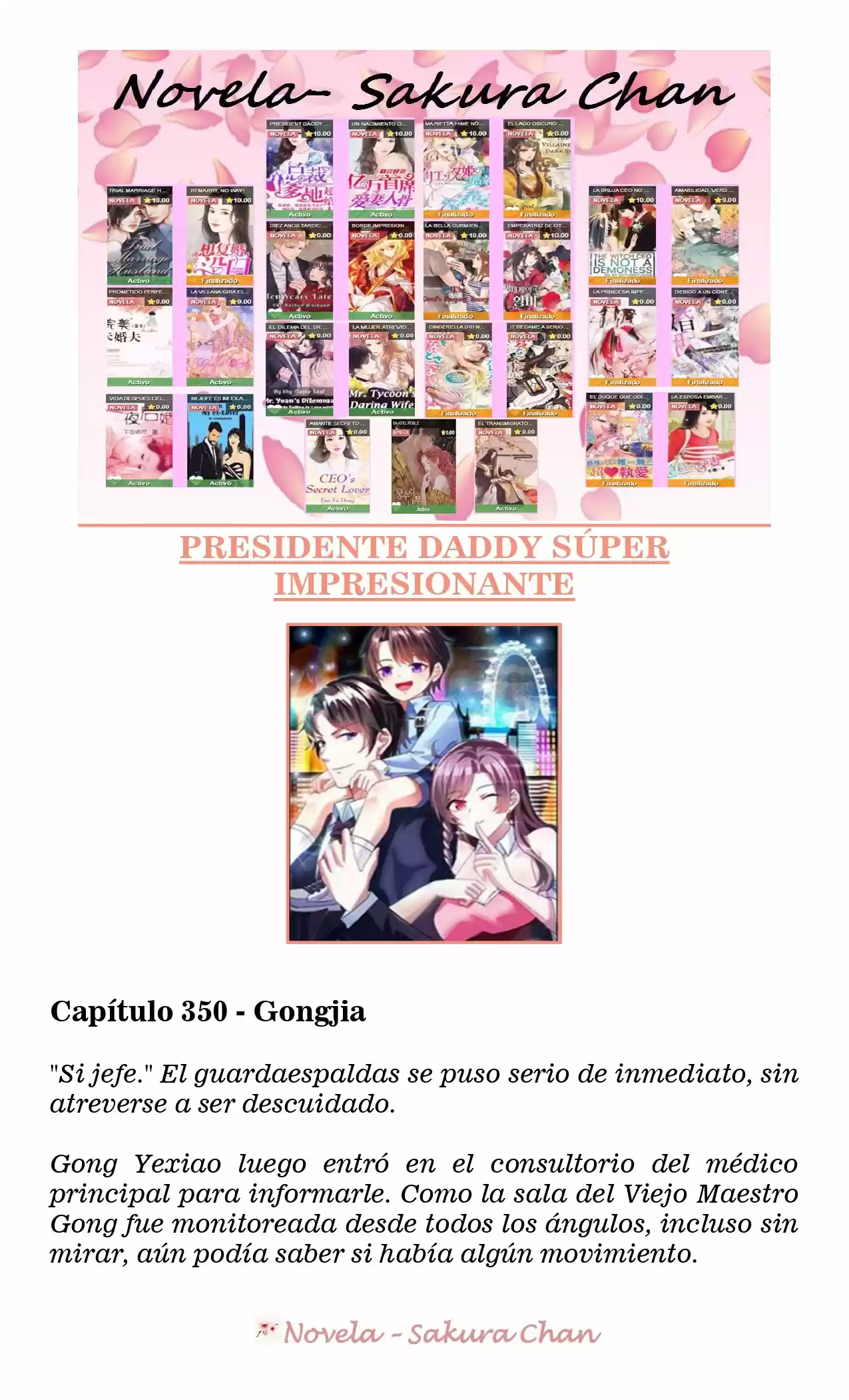 President Daddy Super Awesome (Novela) - Capítulo 350 - Página 1 - LectorTMOo