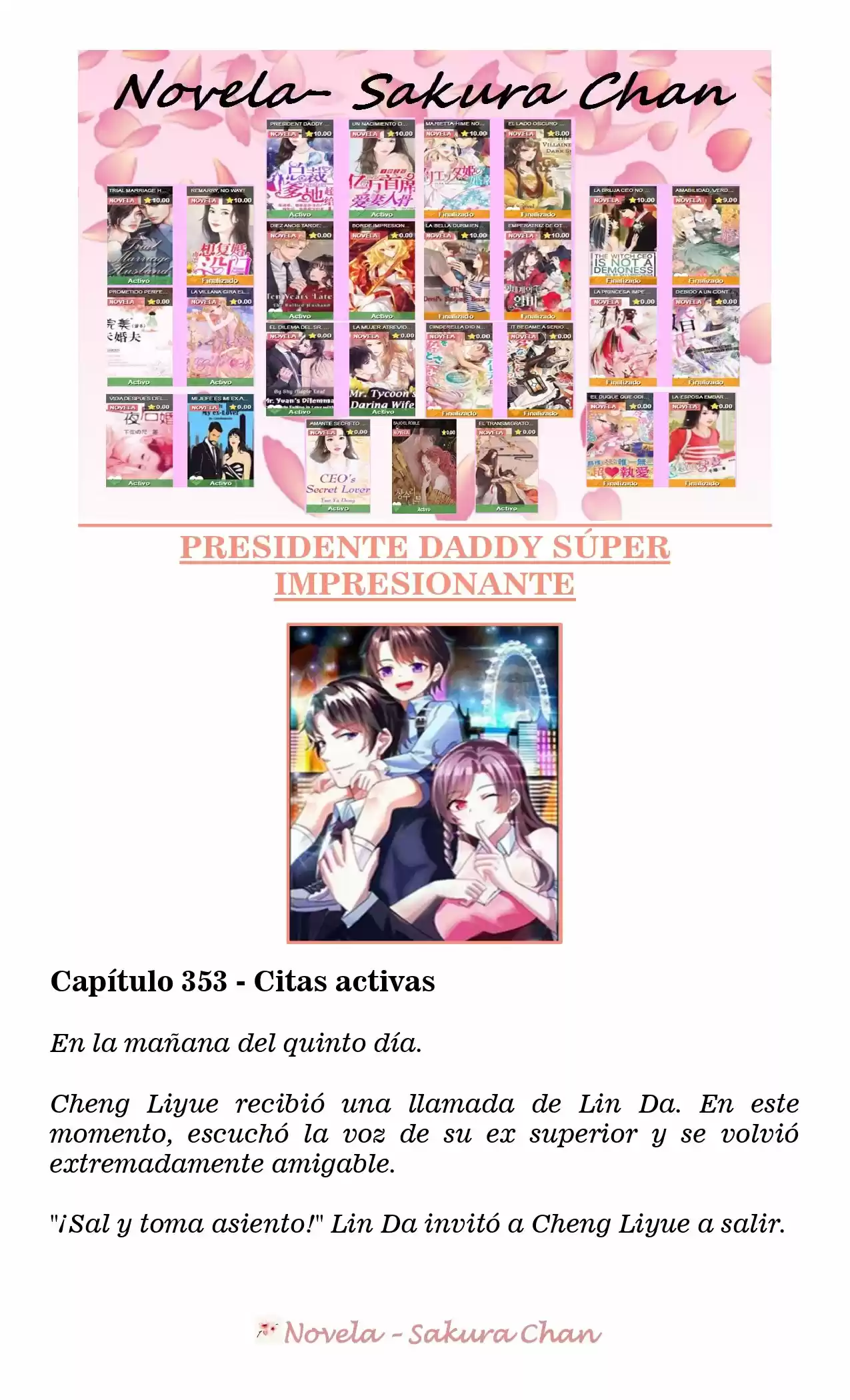President Daddy Super Awesome (Novela) - Capítulo 353 - Página 1 - LectorTMOo