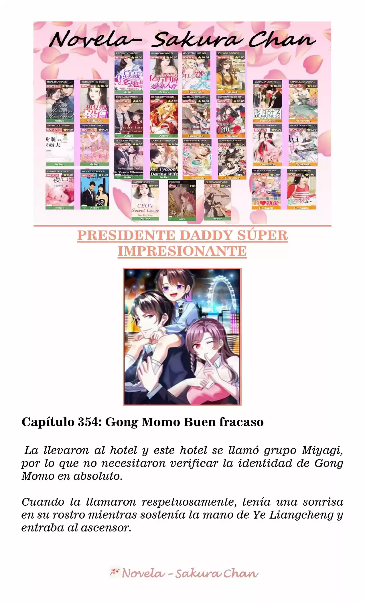 President Daddy Super Awesome (Novela) - Capítulo 354 - Página 1 - LectorTMOo