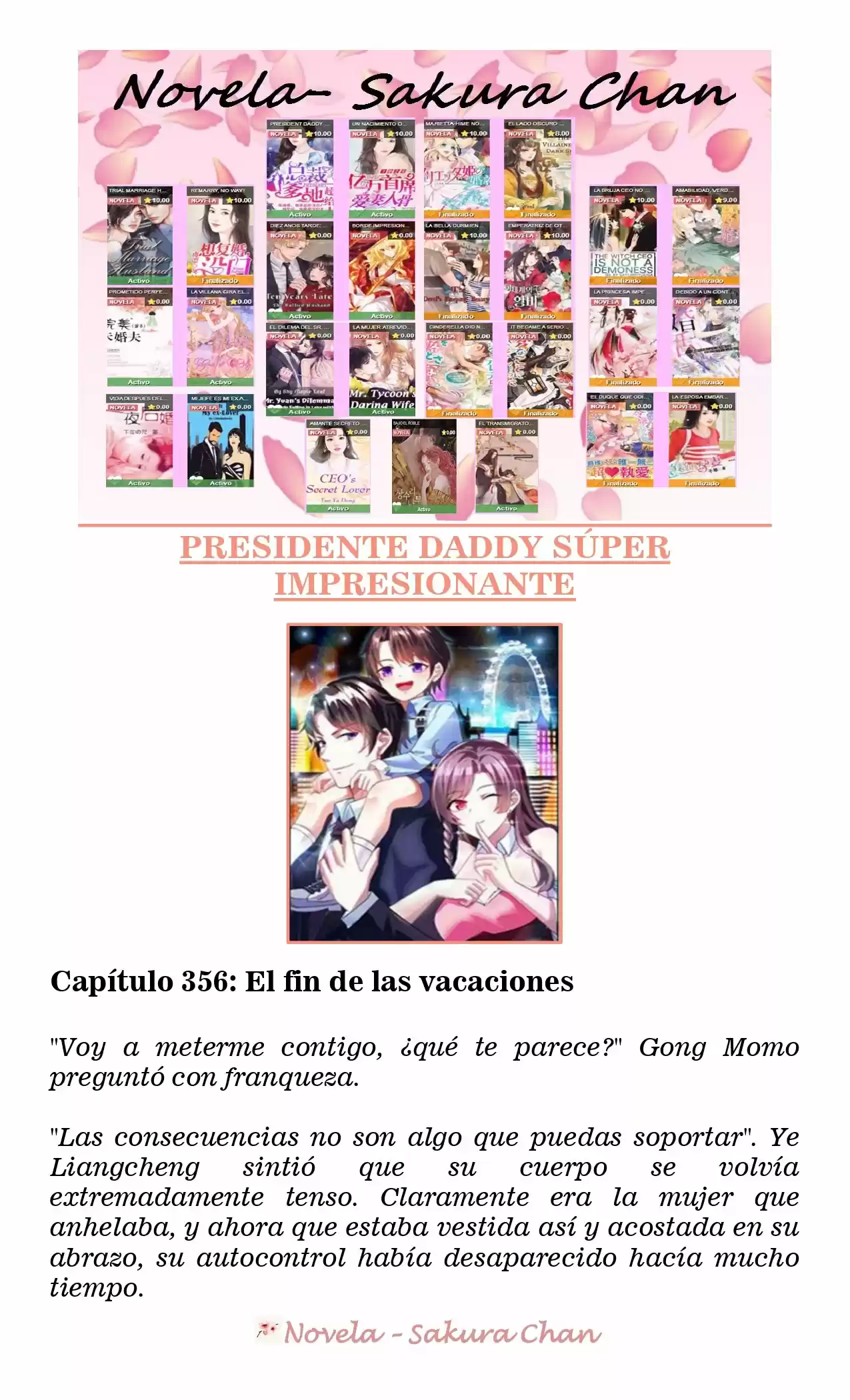 President Daddy Super Awesome (Novela) - Capítulo 356 - Página 1 - LectorTMOo